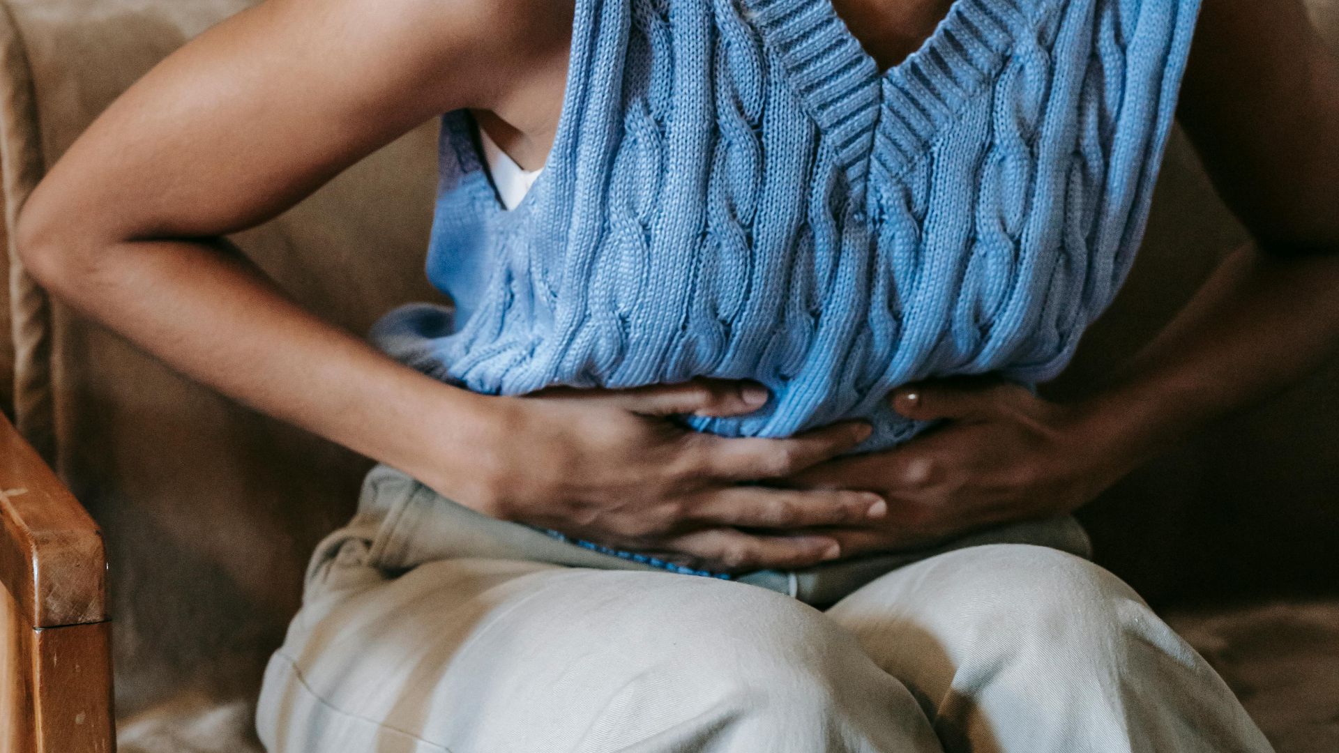 6. Vous souffrez de douleurs abdominales persistantes
