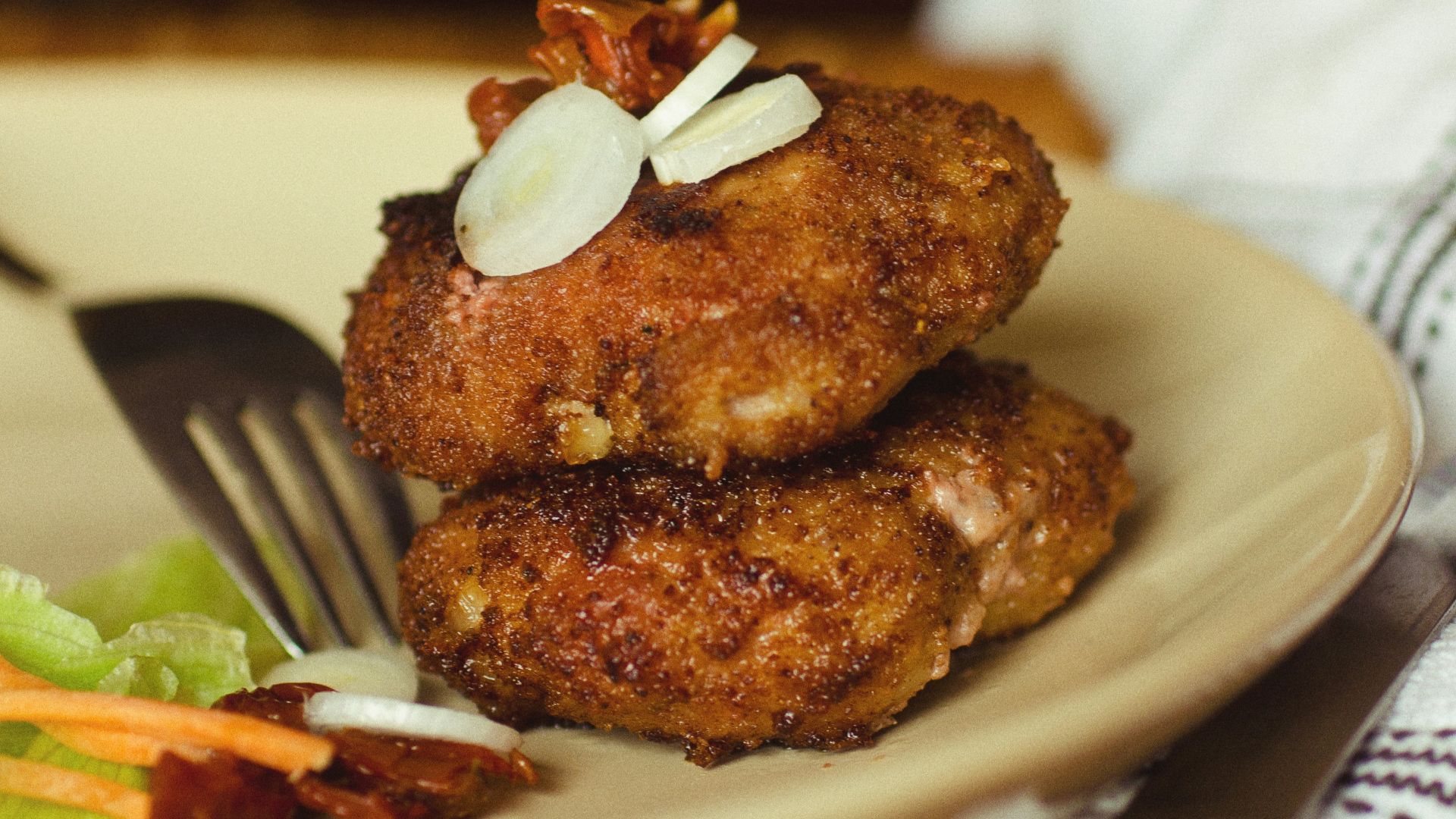 16. Beignets de crabe