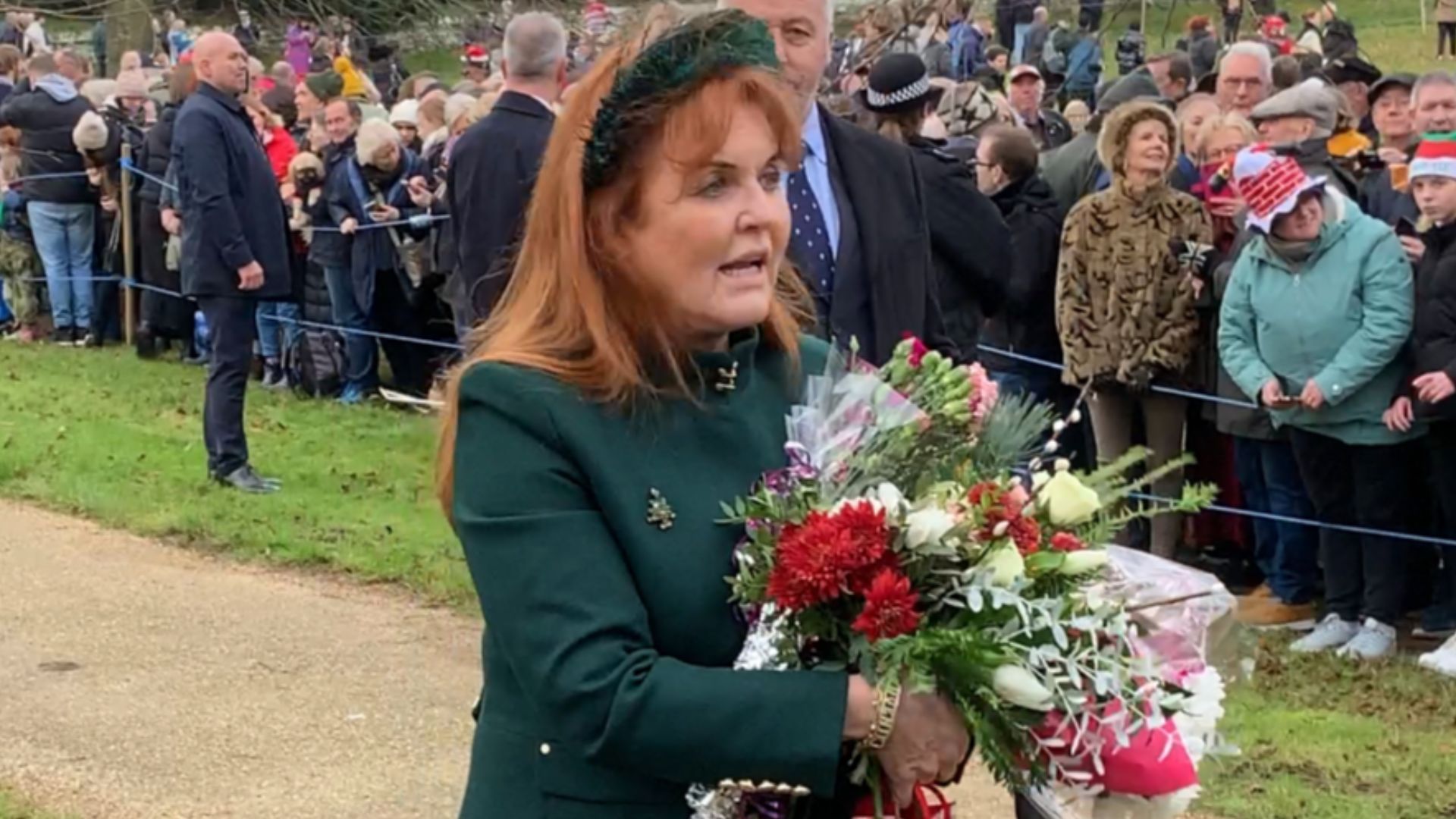 15. La reine Élisabeth II et Sarah Ferguson