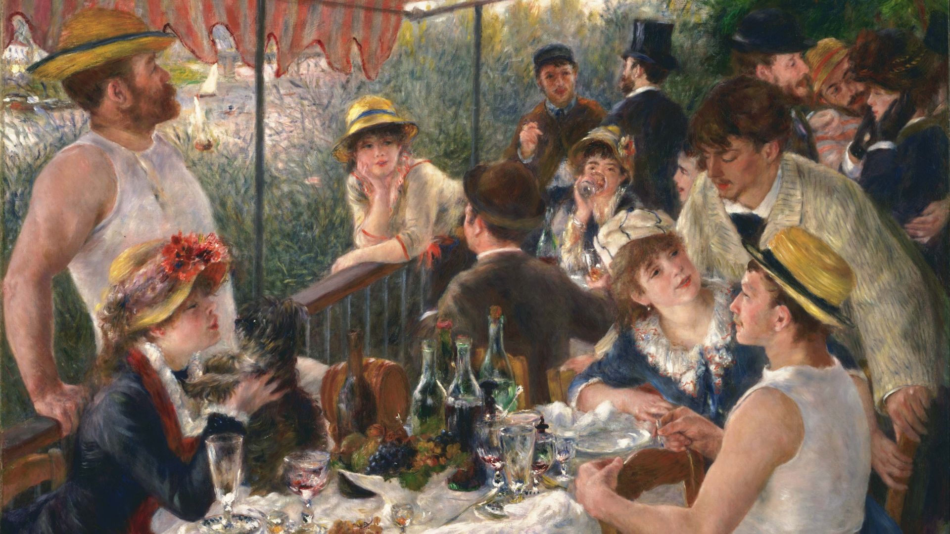15. Le Déjeuner des canotiers, de Pierre-Auguste Renoir