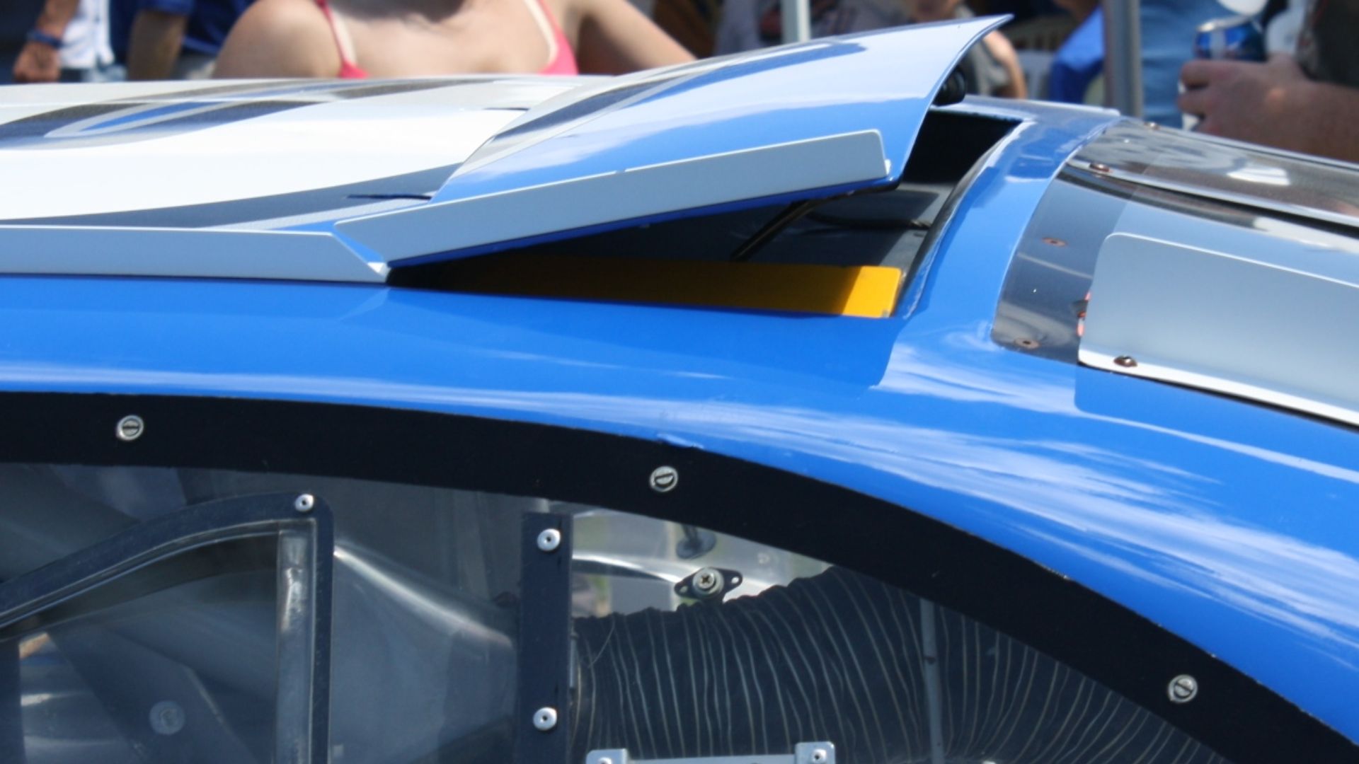 15. Les volets de toit de la NASCAR
