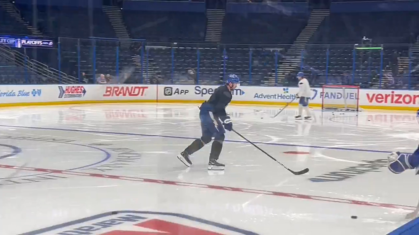 Victor Hedman will be an option “very soon,” according to Jon Cooper