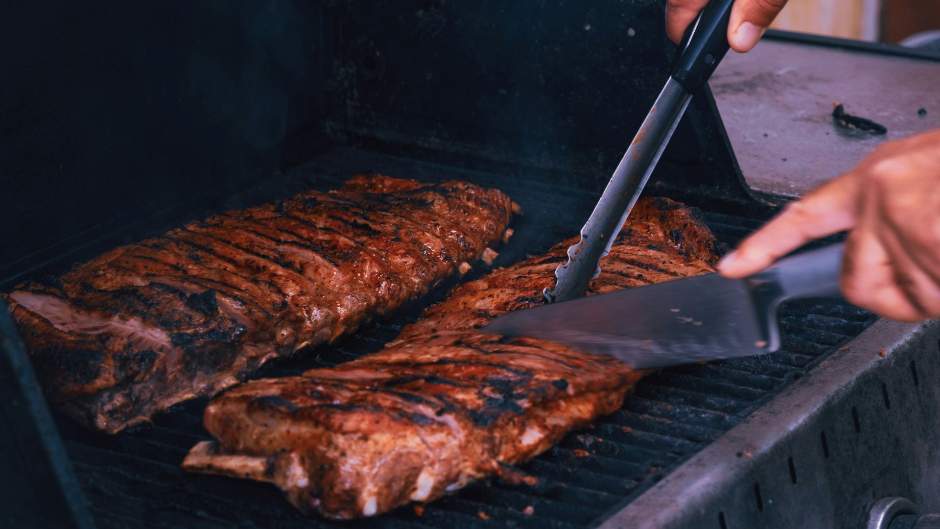 8. Côtes levées au barbecue