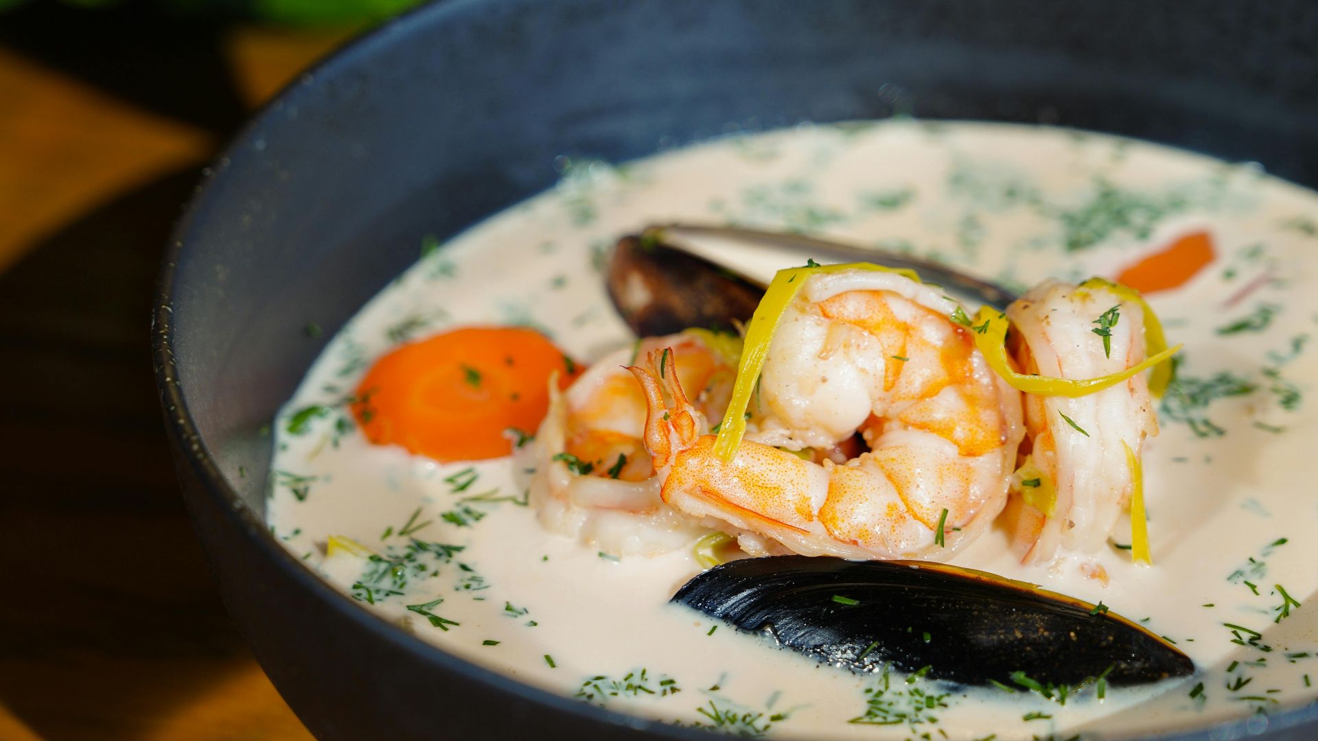 20. Soupe de palourdes et porc salé