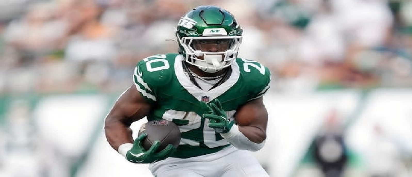 Breece Hall is breaking the bank in New York