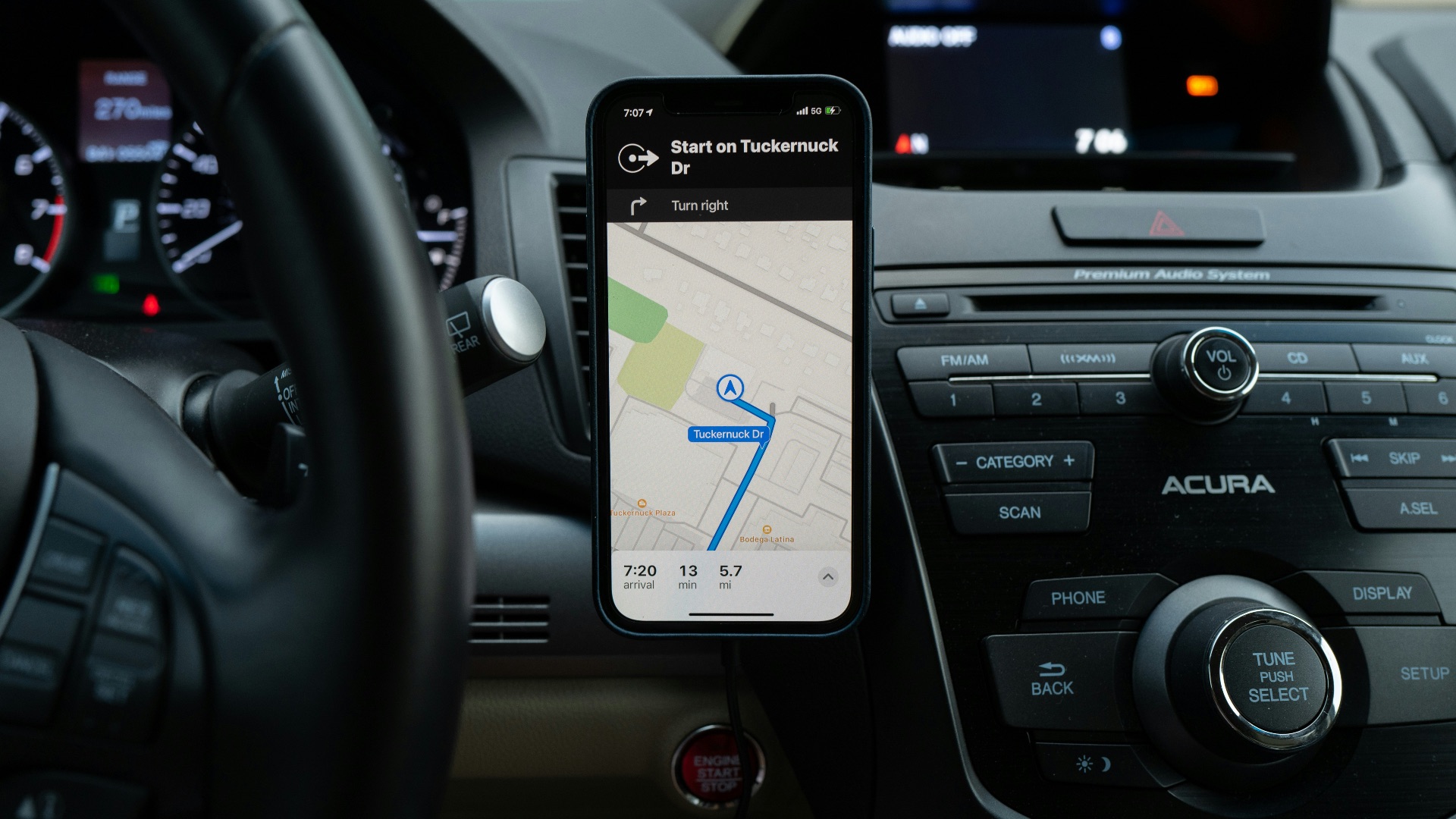 5. Votre GPS ou votre application de navigation