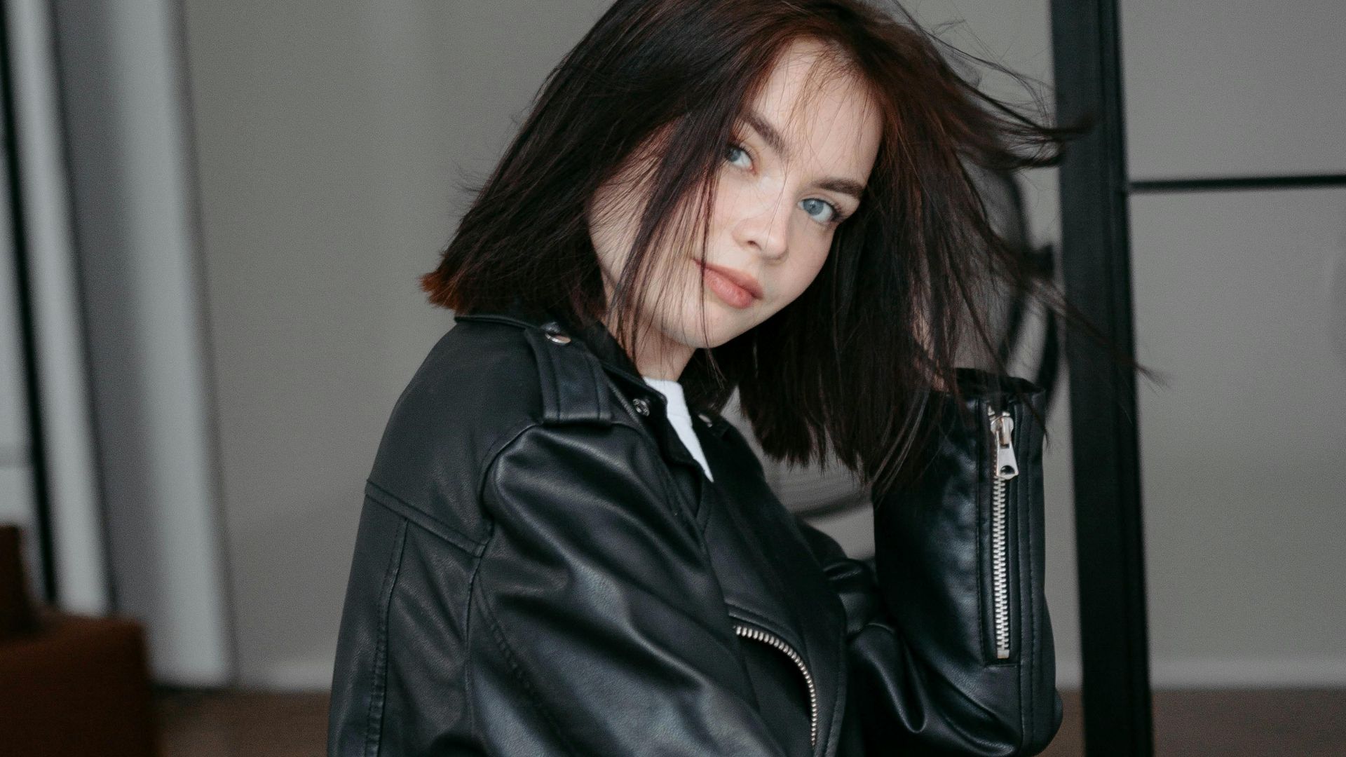 6. Une veste en cuir