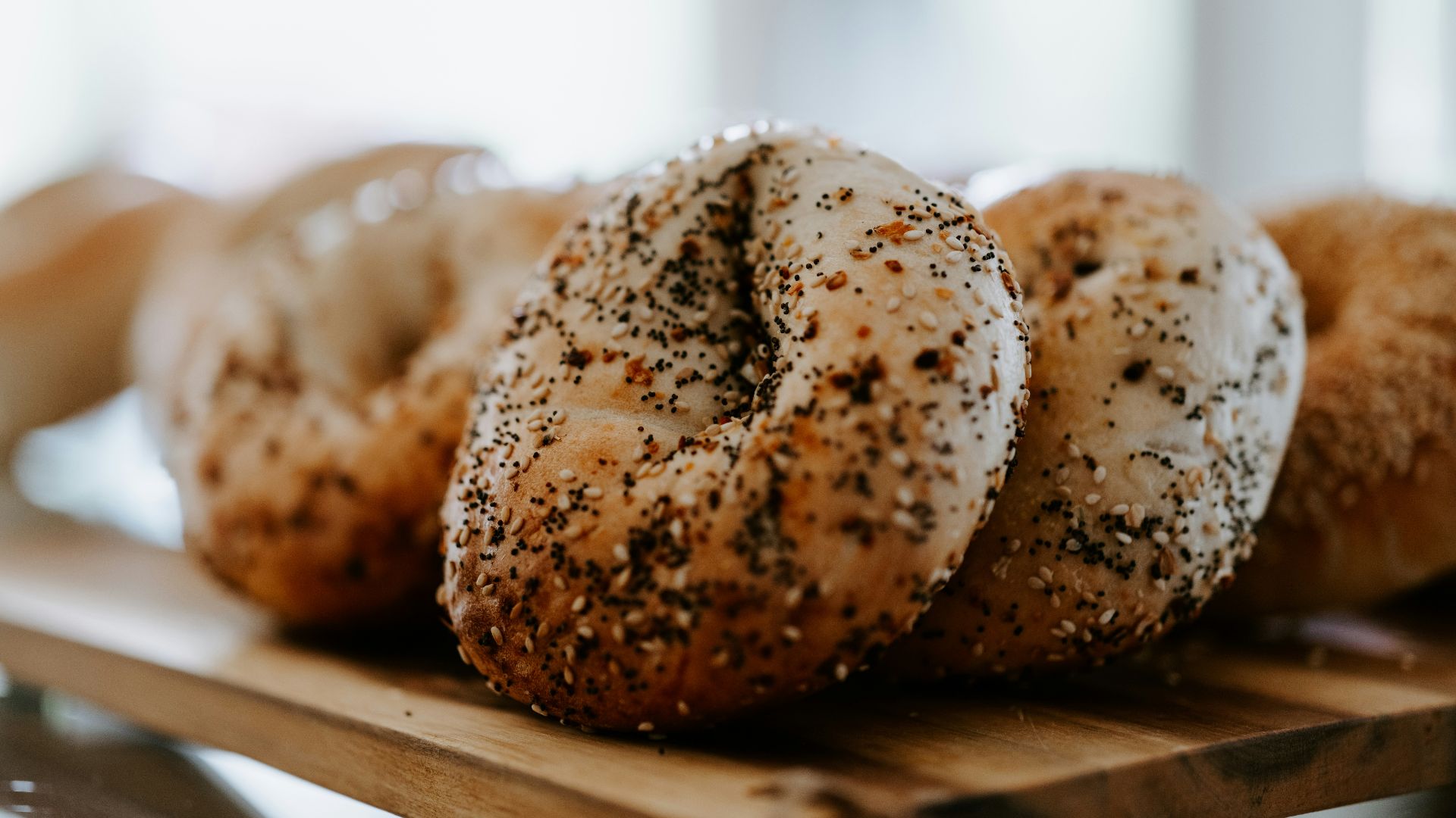 10. Des bagels achetés dans un centre commercial