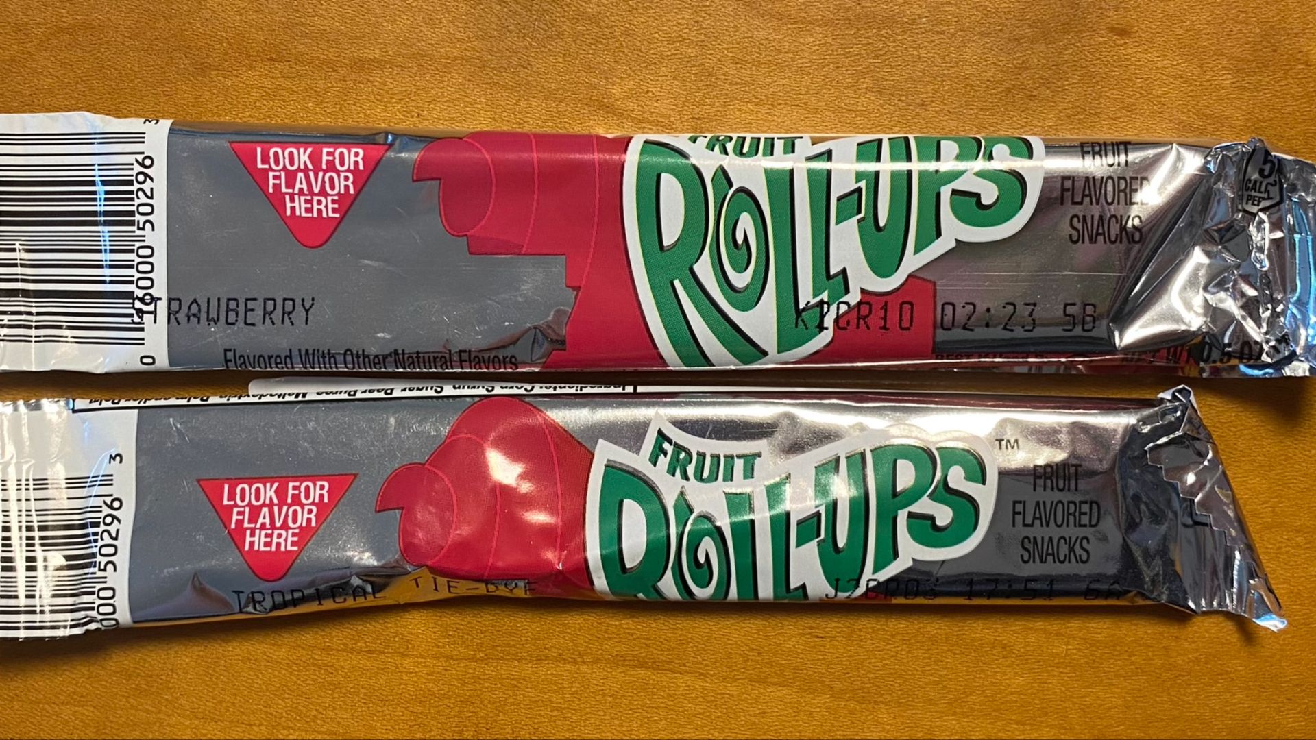 2. Rouleaux de fruits