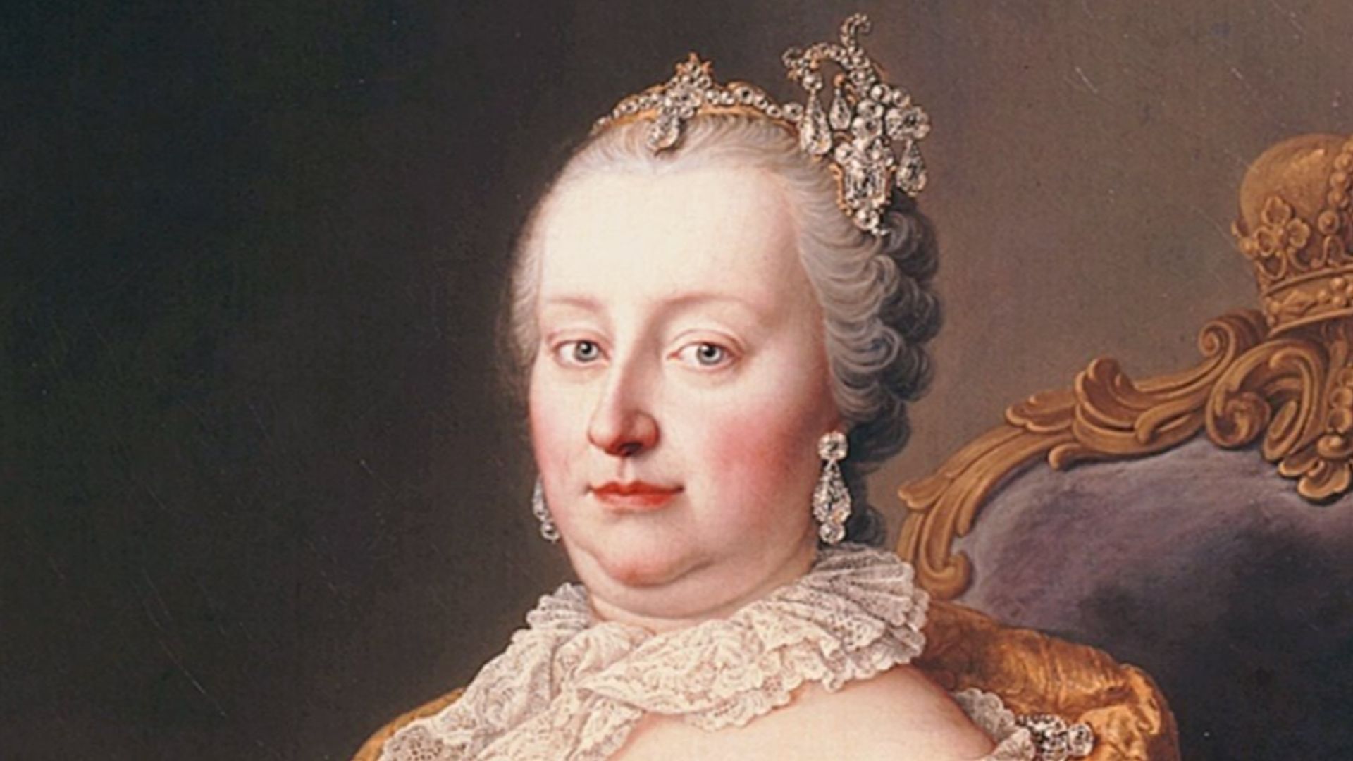 16. L'impératrice Marie-Thérèse d'Autriche