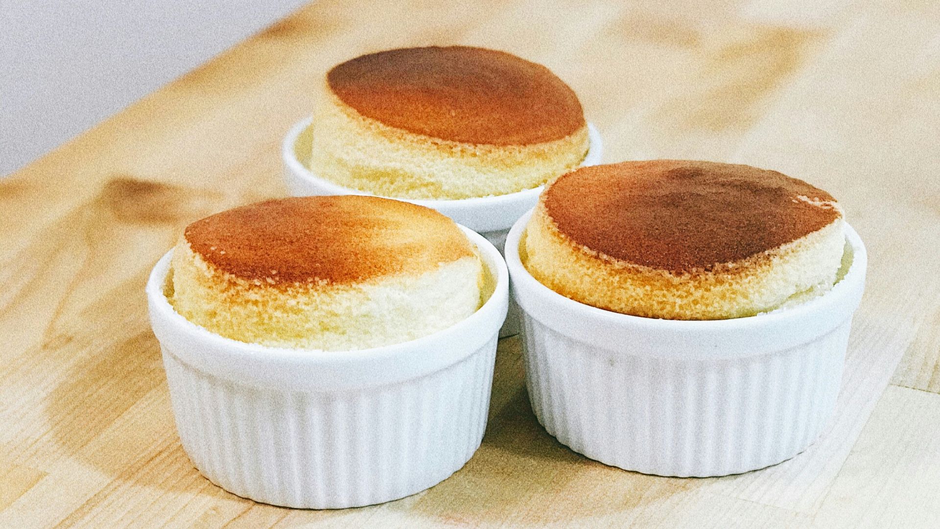 1. Soufflés individuels