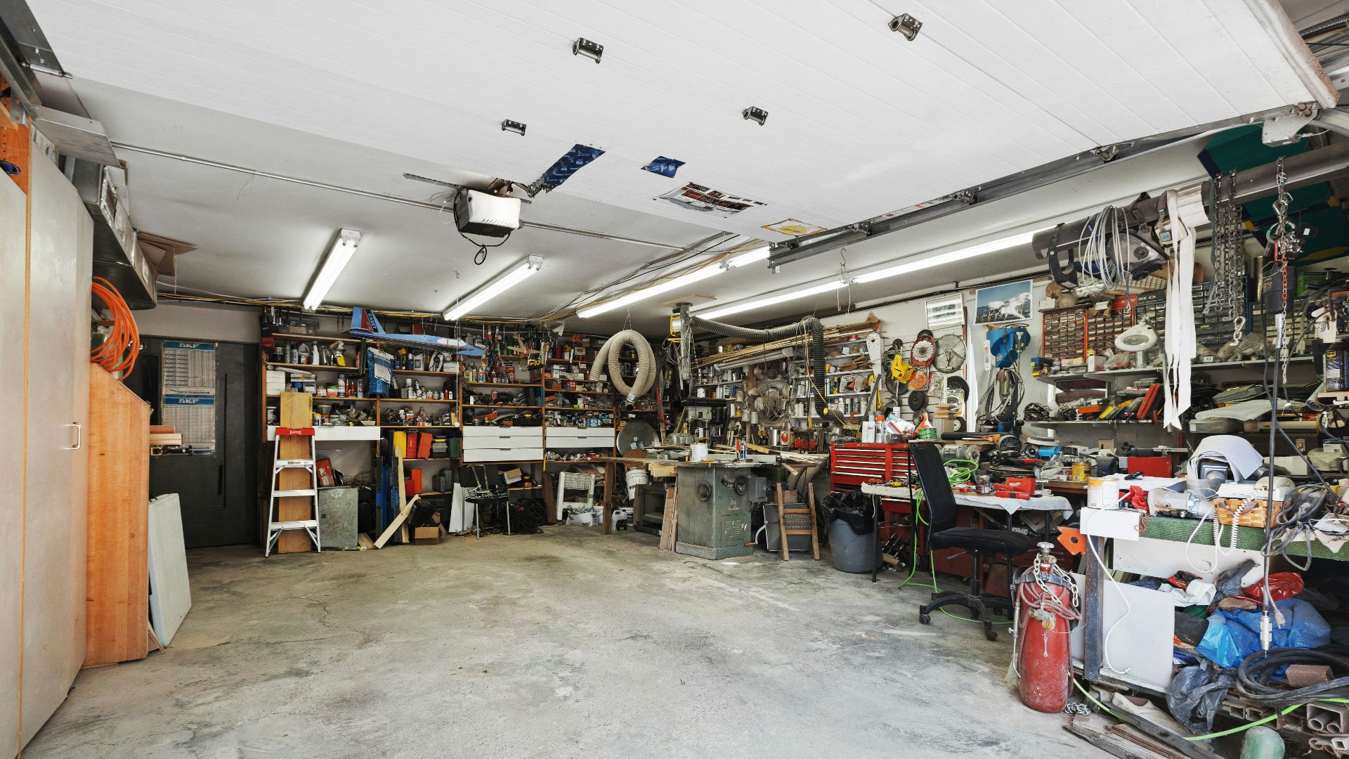 11. Nettoyage du garage