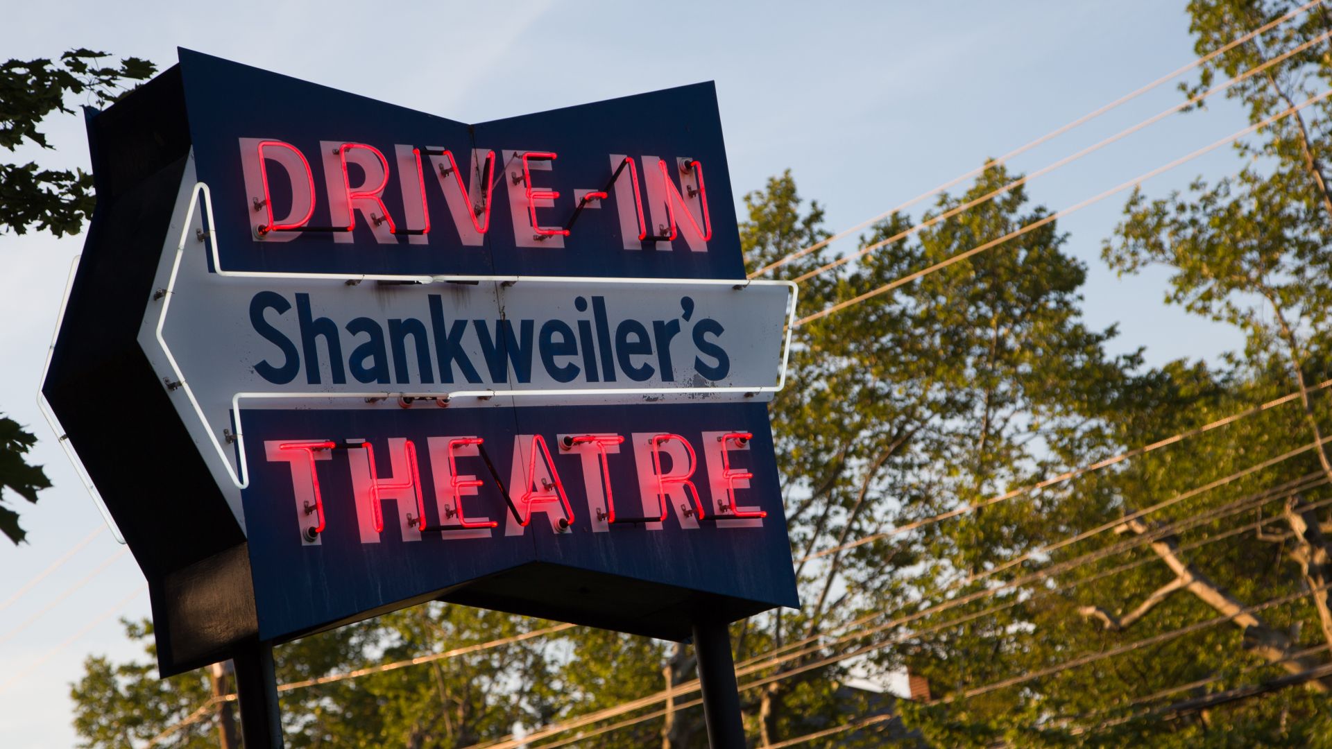 2. Le cinéma en plein air Shankweiler, à Orefield, en Pennsylvanie