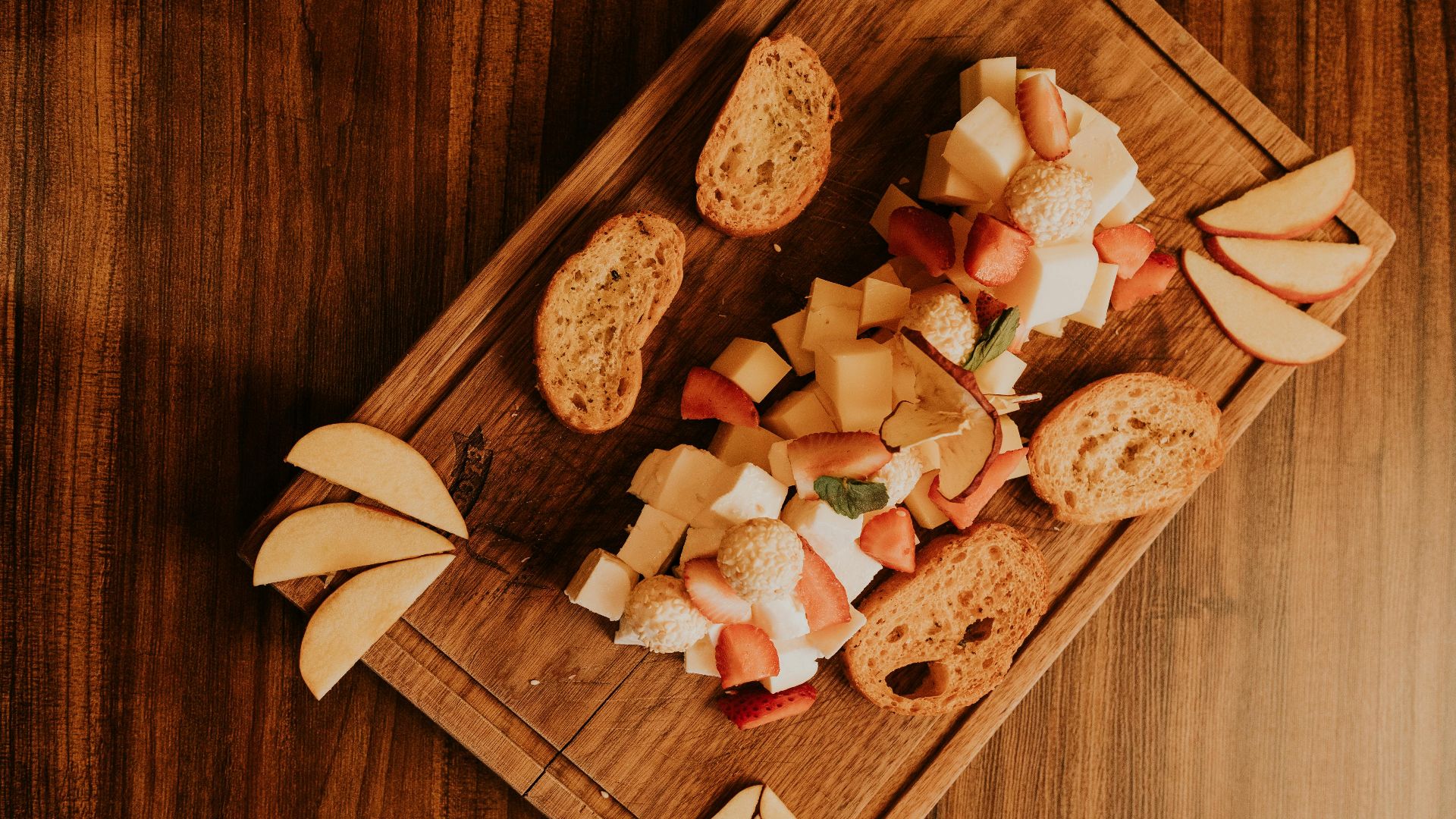 12. Tranches de pomme au cheddar