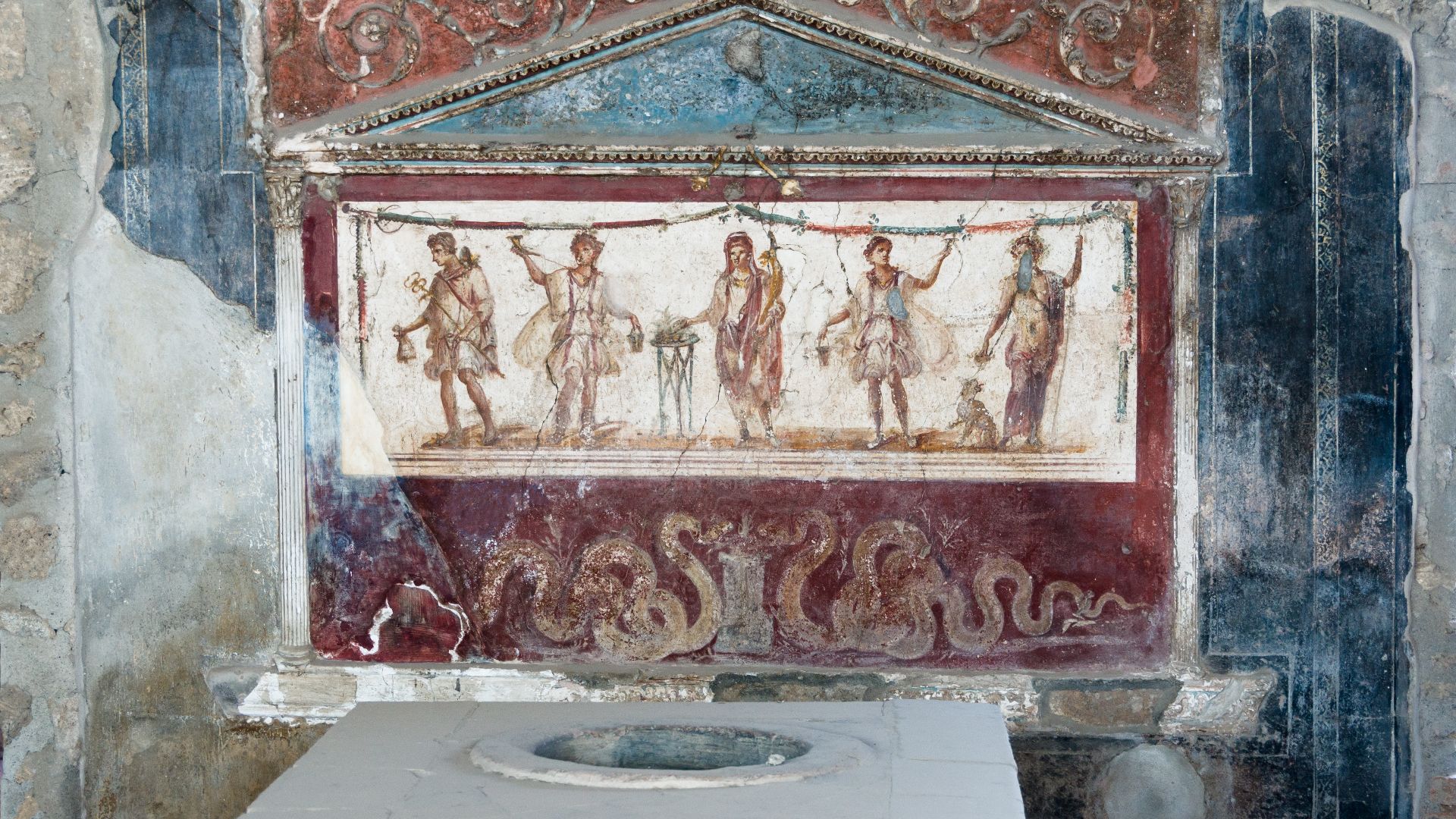 14. Le thermopolium de Pompéi