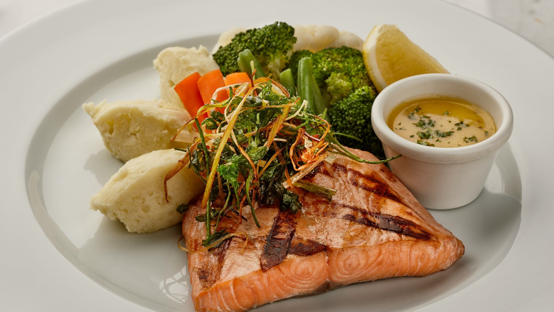 1. Saumon grillé