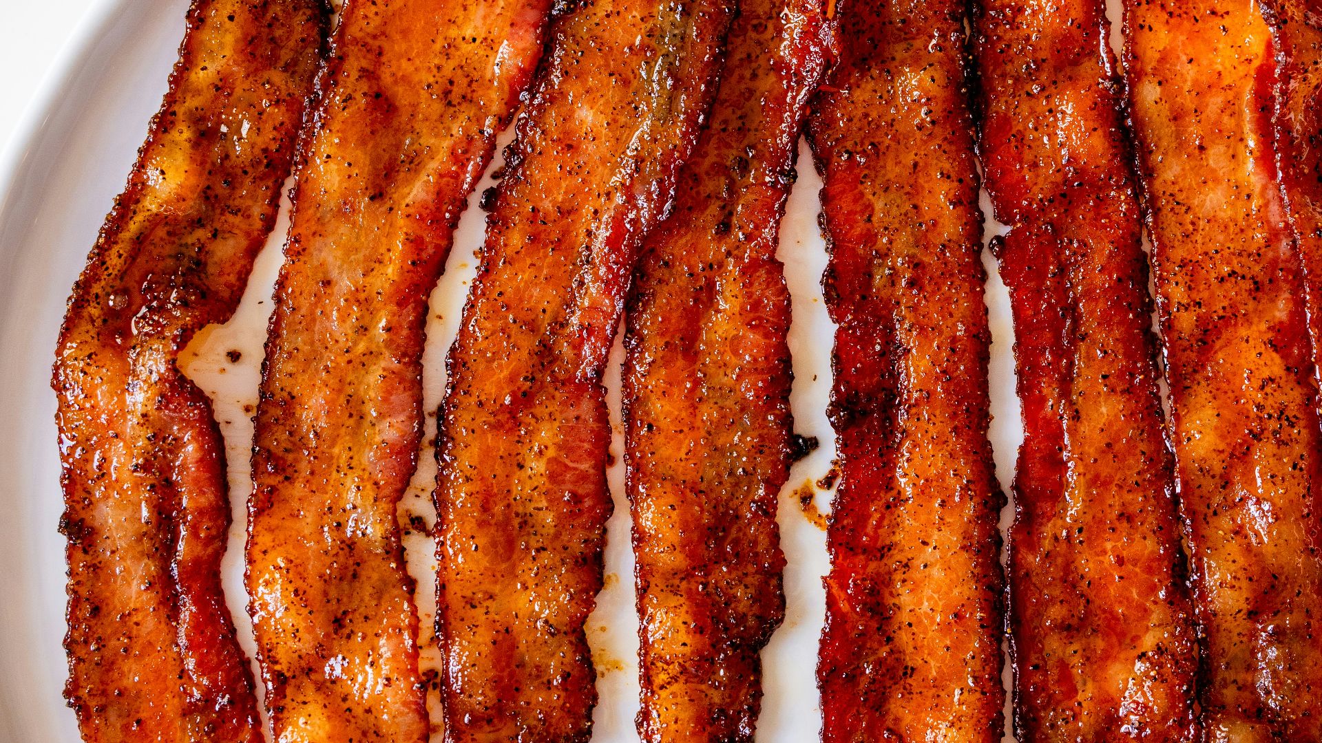 14. Lanières de bacon précuites