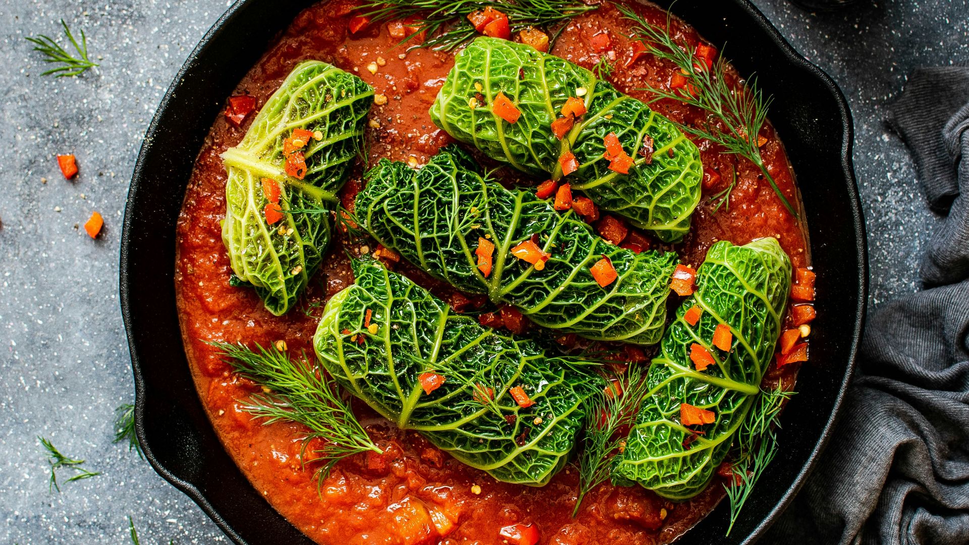 14. Rouleaux de chou