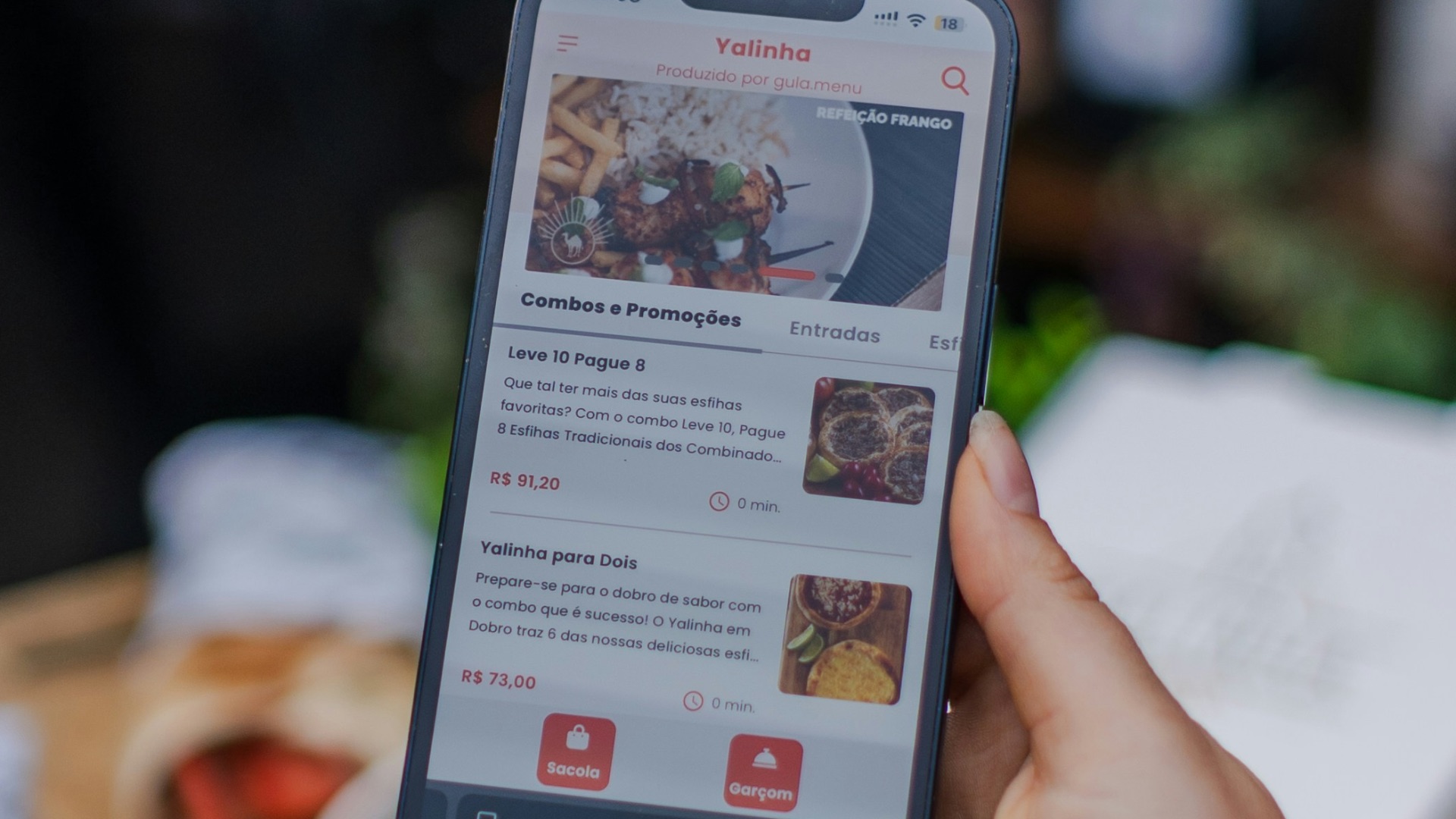 2. Cela vous laisse plus de temps pour consulter le menu