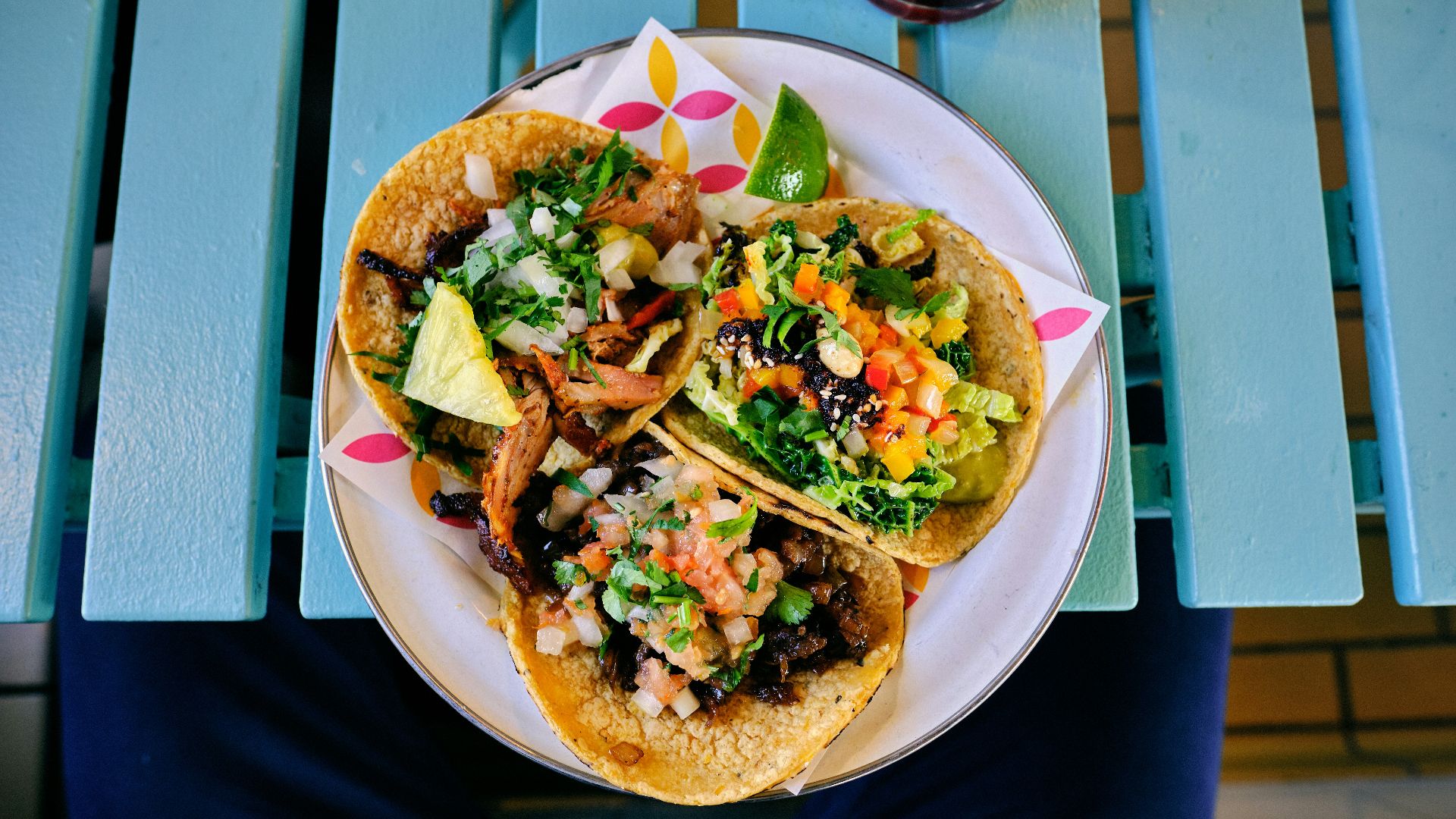 9. Tacos avec tous les accompagnements