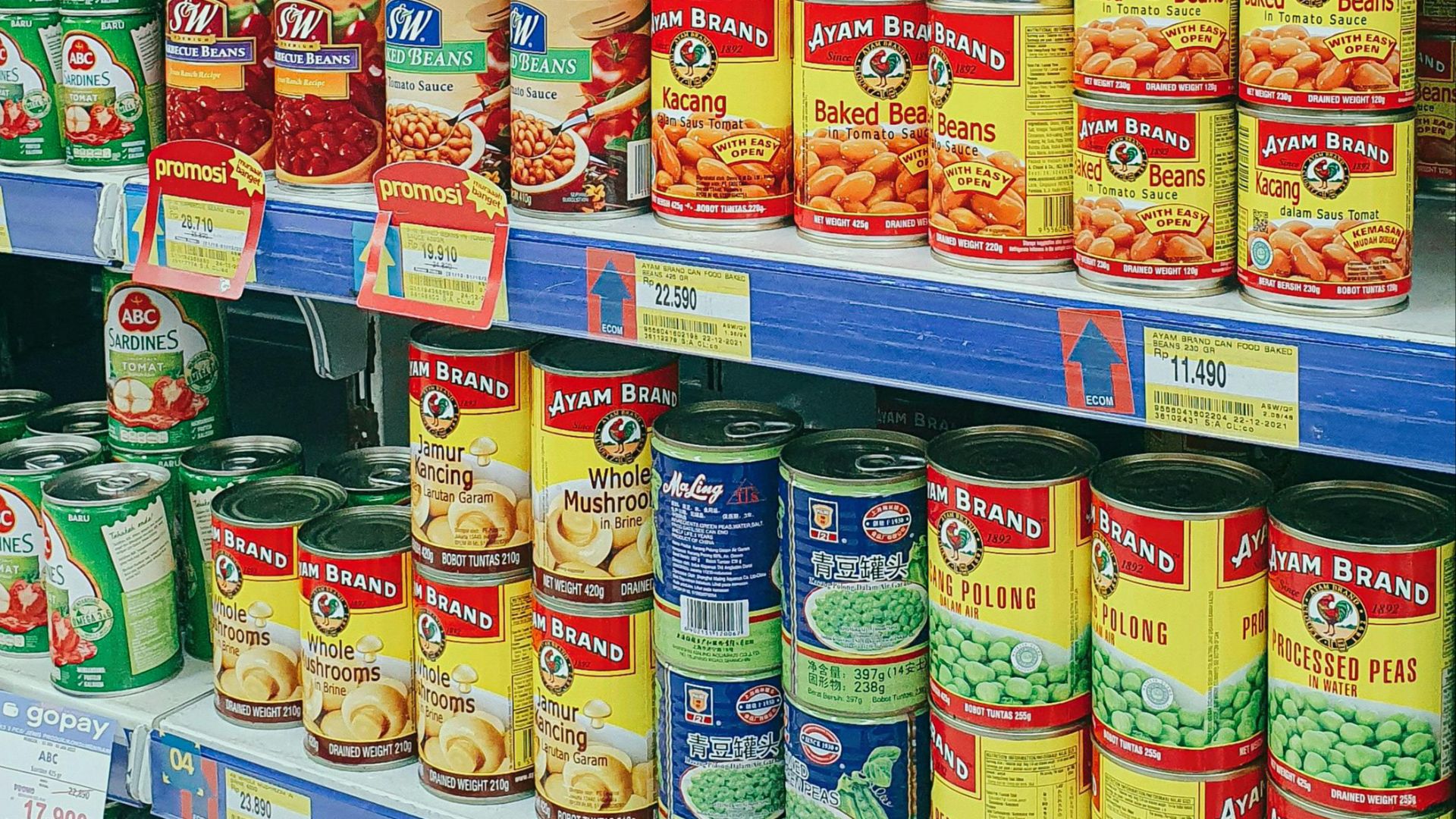 12. Légumes en conserve