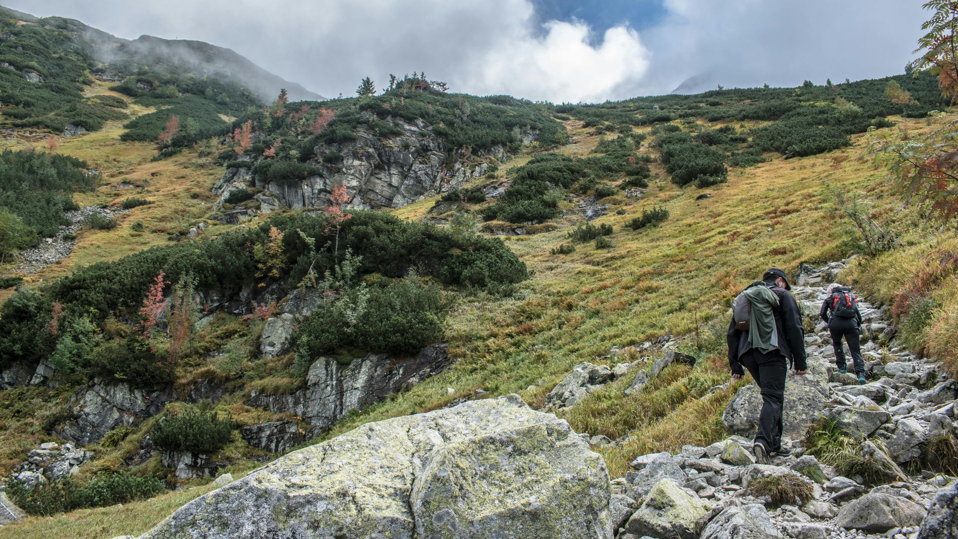8. Randonnée sur un terrain accidenté