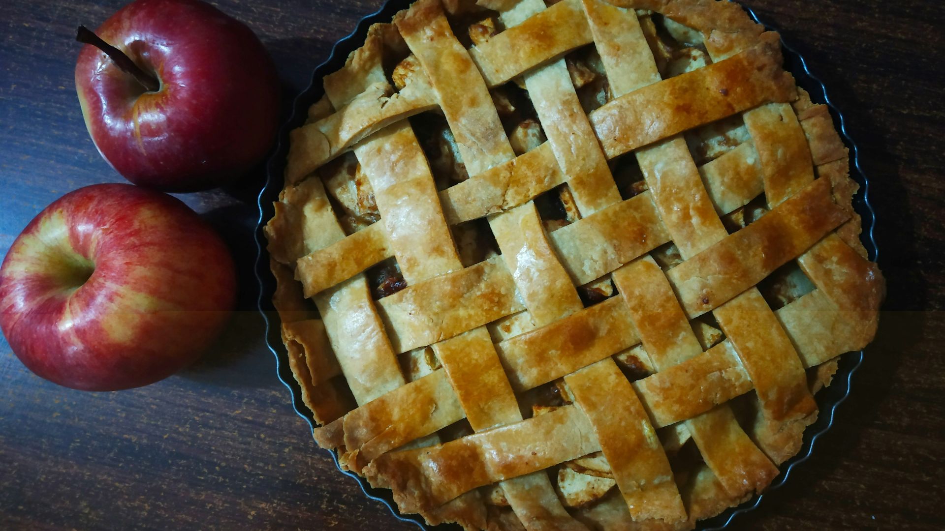 14. Tarte aux pommes