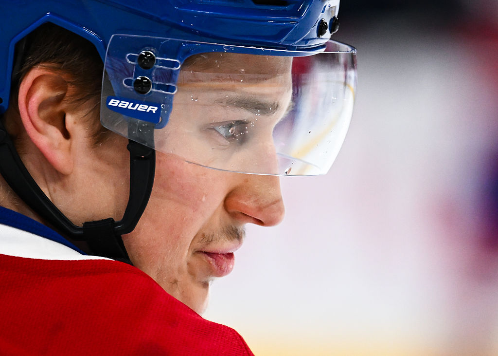 Un Oliver Kapanen fatigué