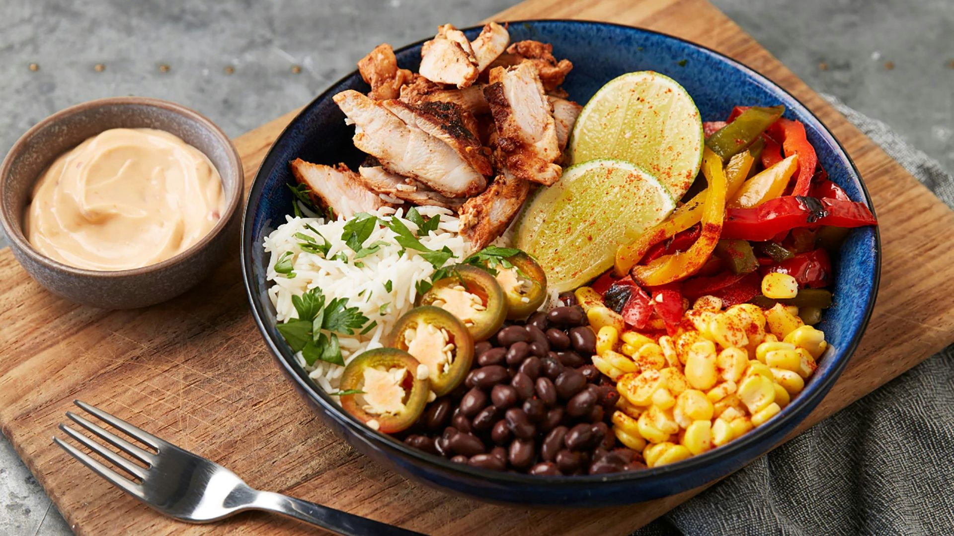 9. Bol de tacos à la dinde ou aux haricots