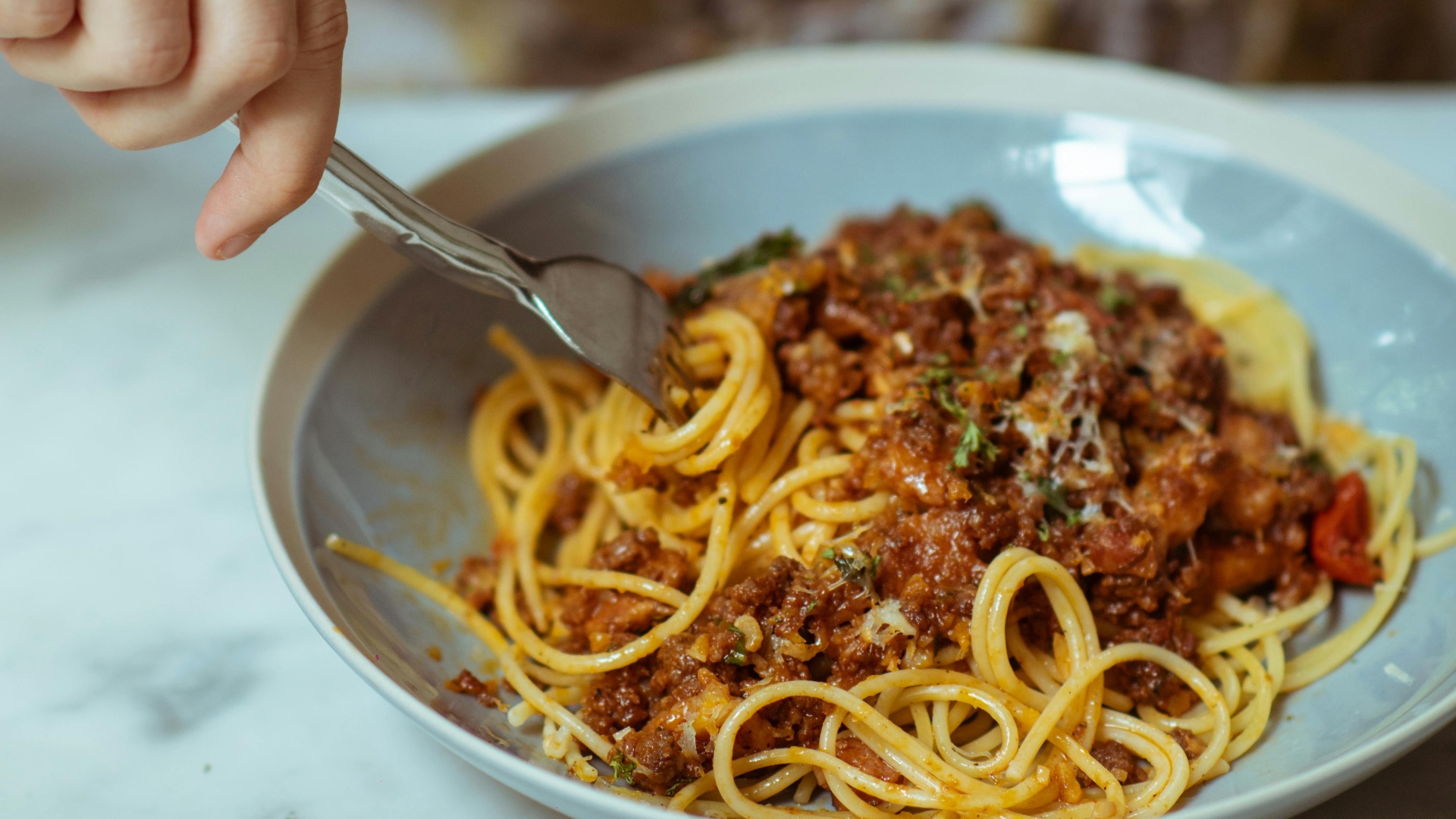 4. Spaghetti à la sauce bolognaise