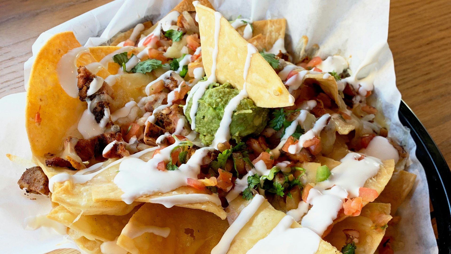 1. Des nachos bien garnis