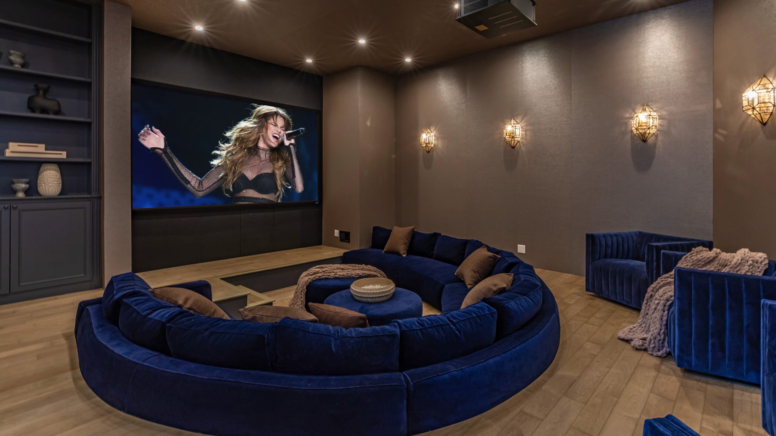 A private movie theater for special evenings