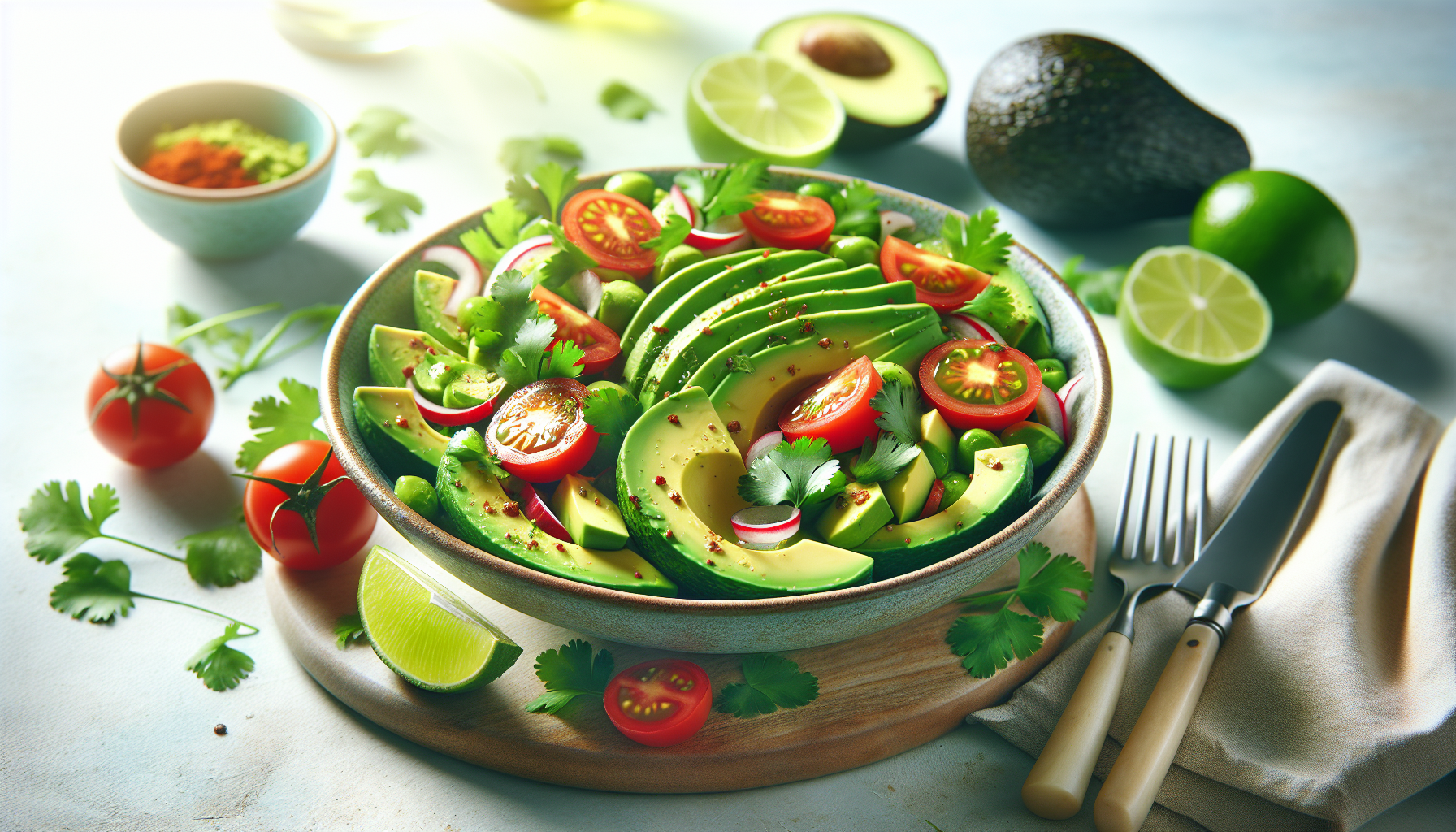 Entrée fraîcheur aux avocats