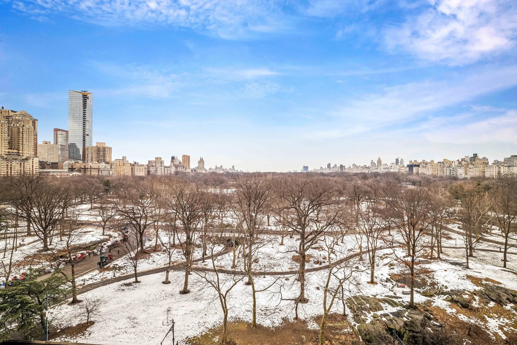 The breathtaking view of Central Park