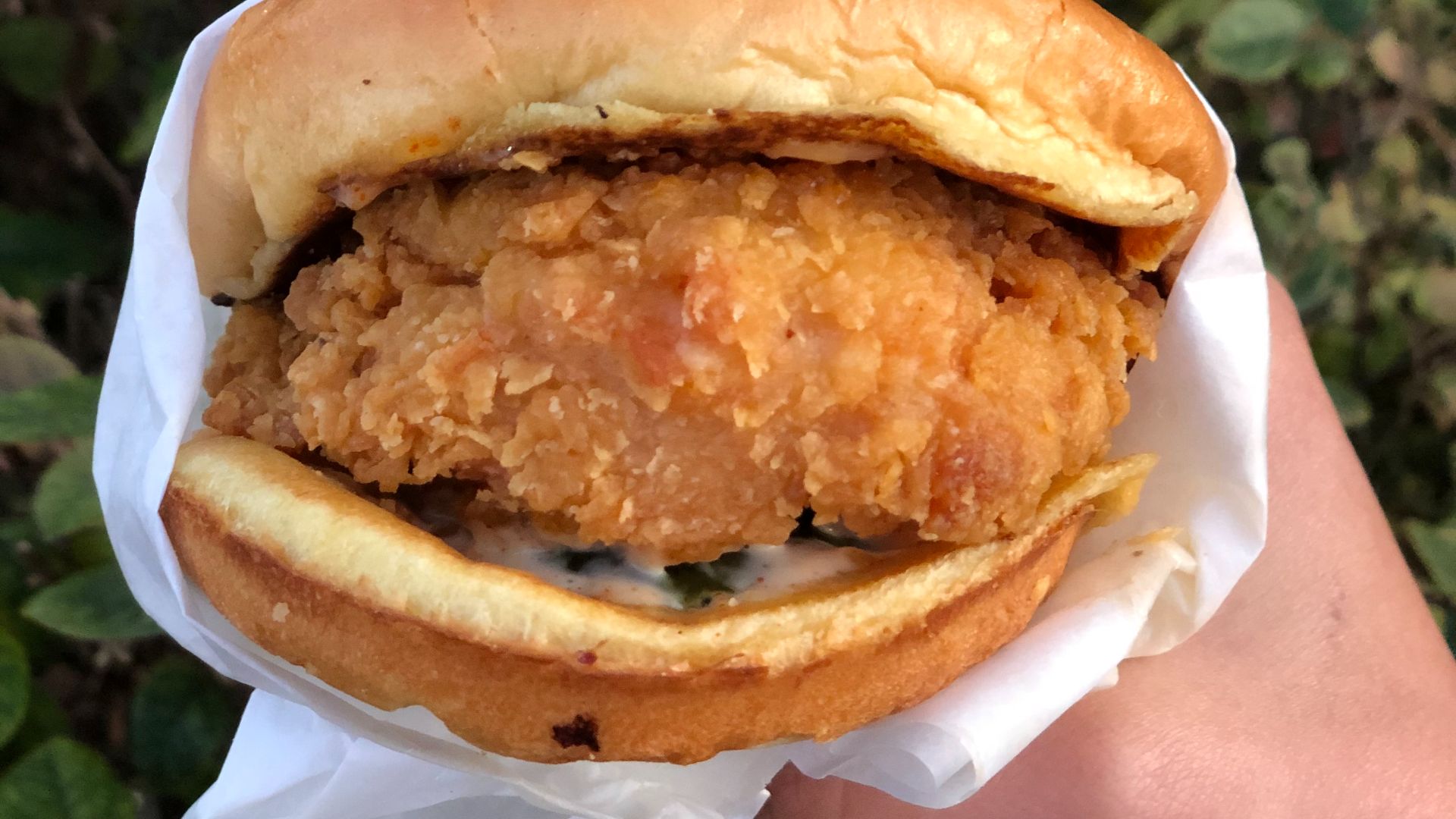 10. Le sandwich au poulet de Popeyes