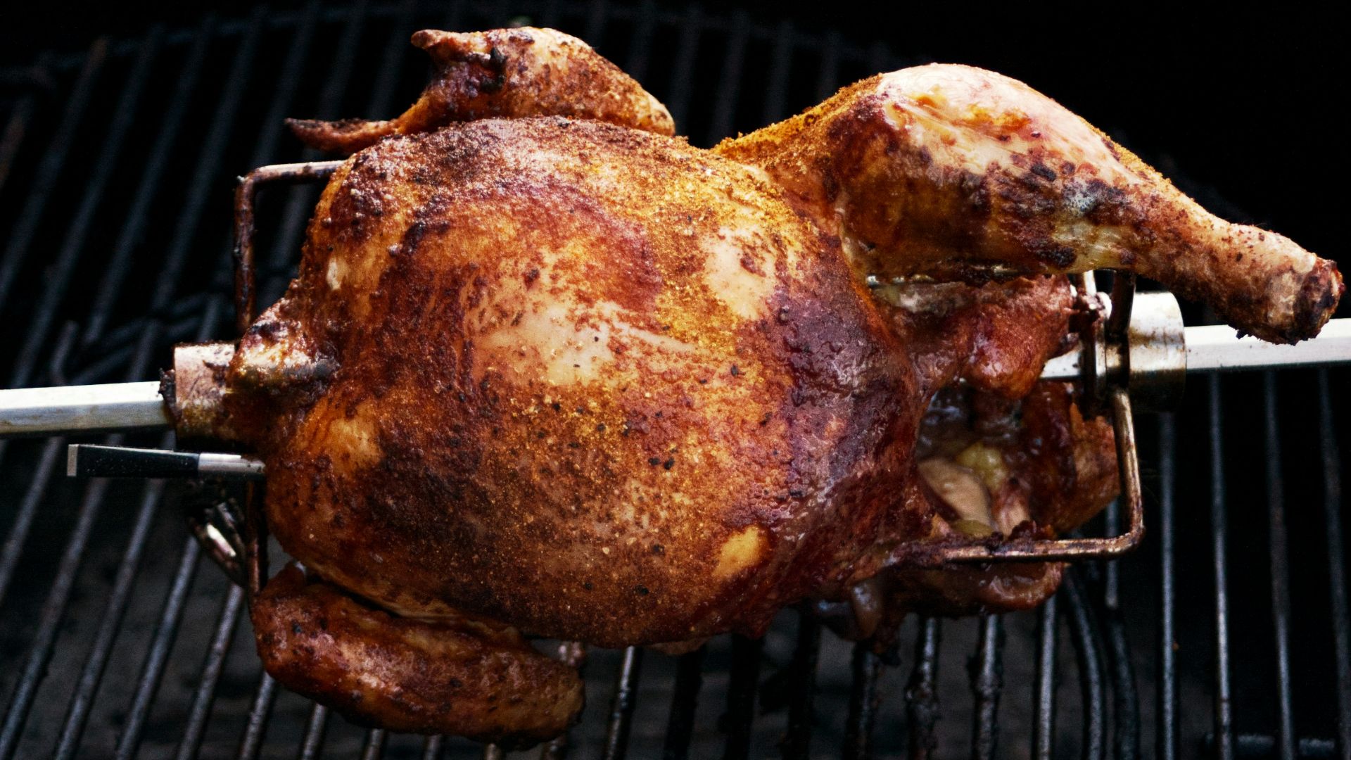 1. Poulet rôti à la broche