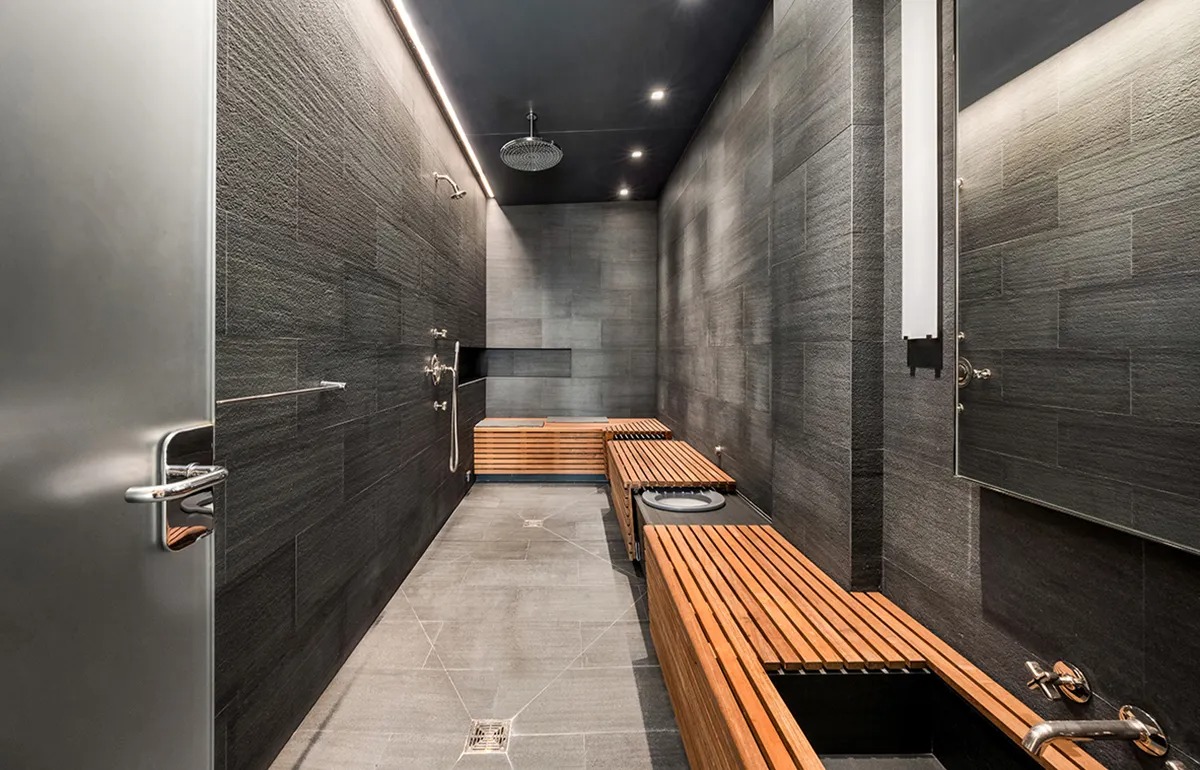 A wellness area inspired by a private spa
