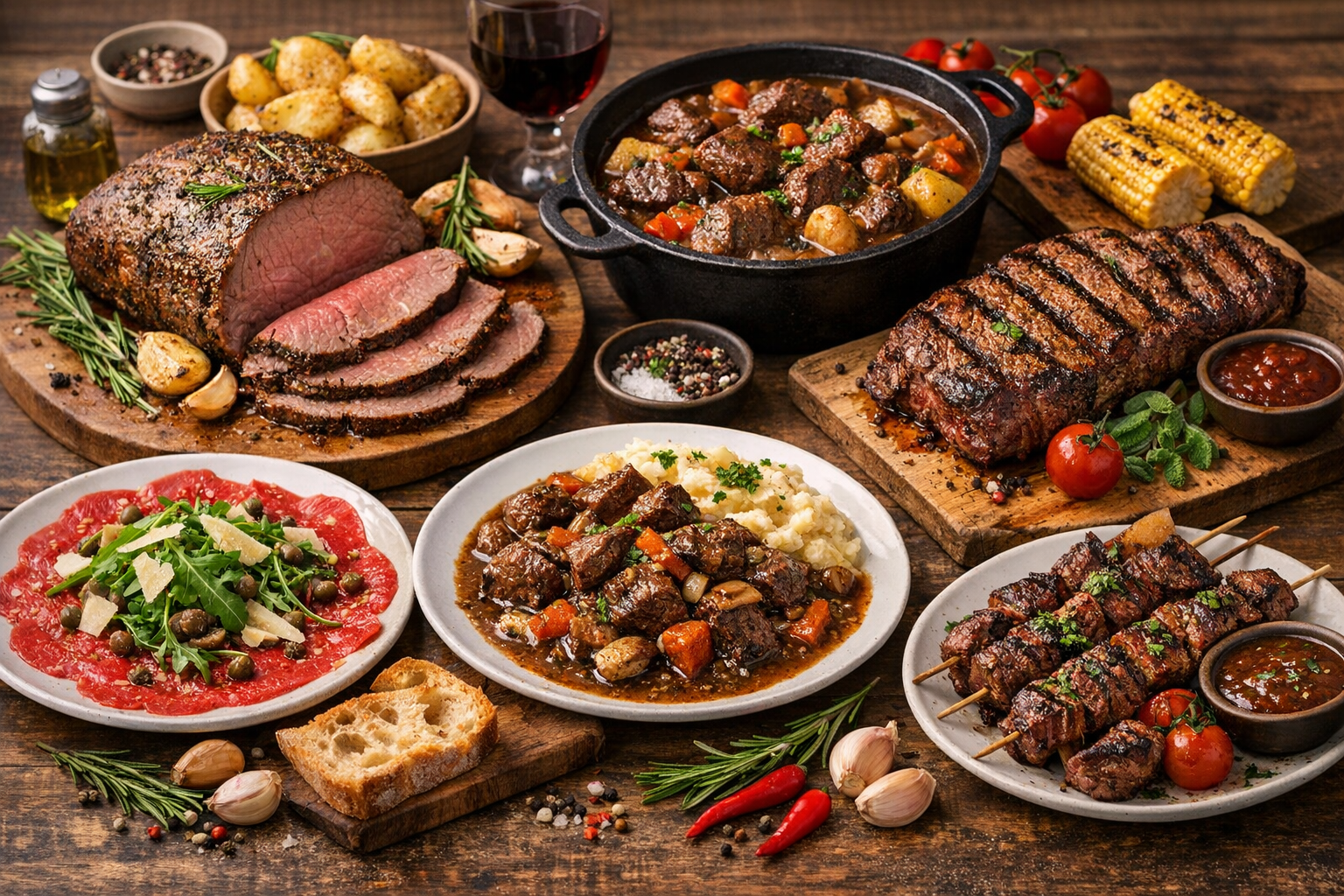 Découvrez nos délicieuses recettes au bœuf