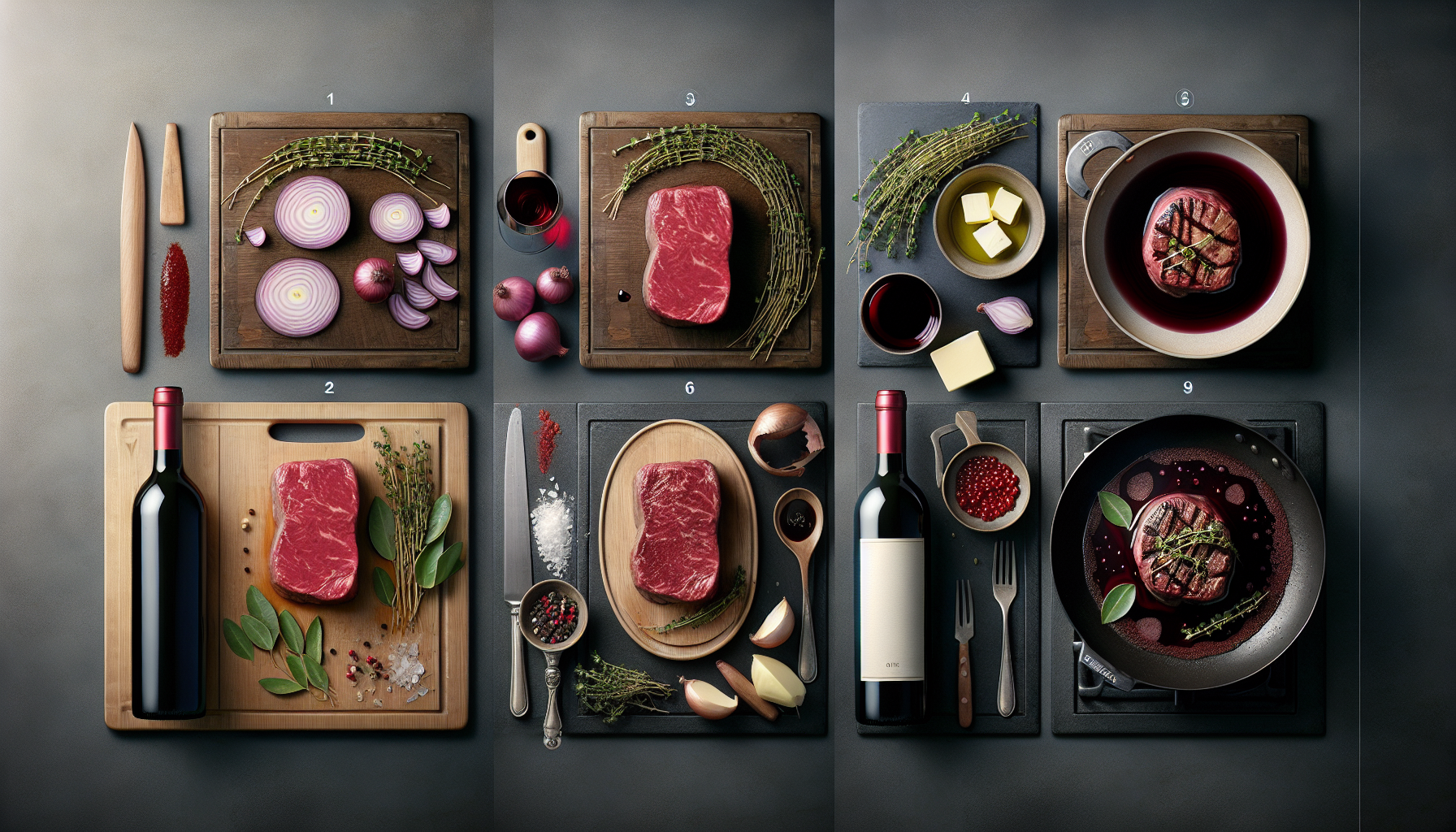 Sauce au vin rouge pour filet mignon