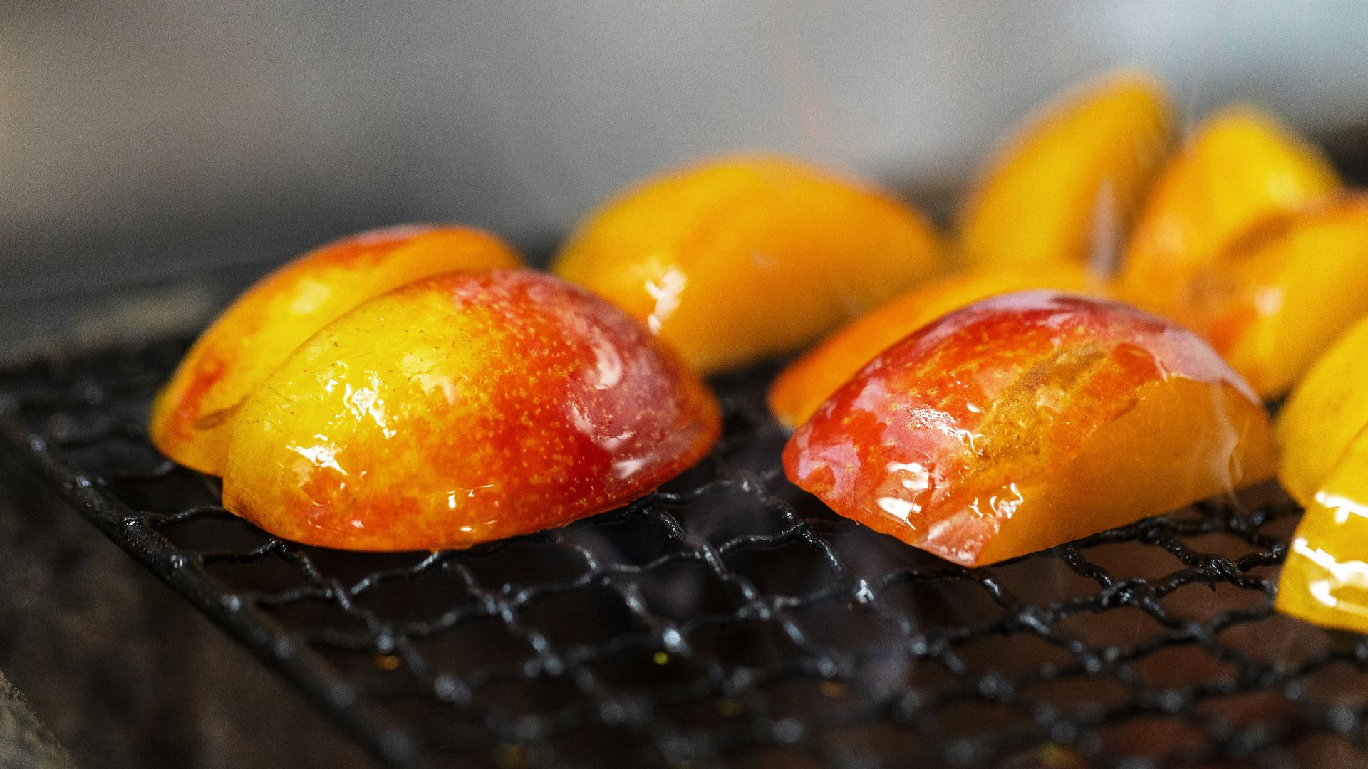 7. Pêches grillées