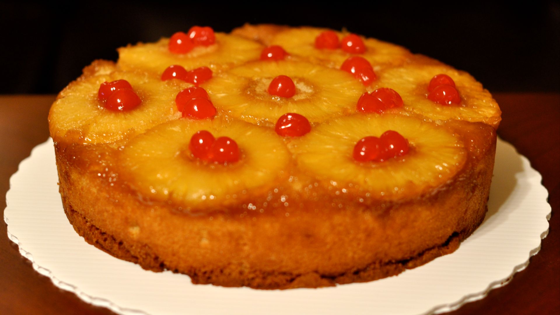 10. Gâteau renversé à l'ananas