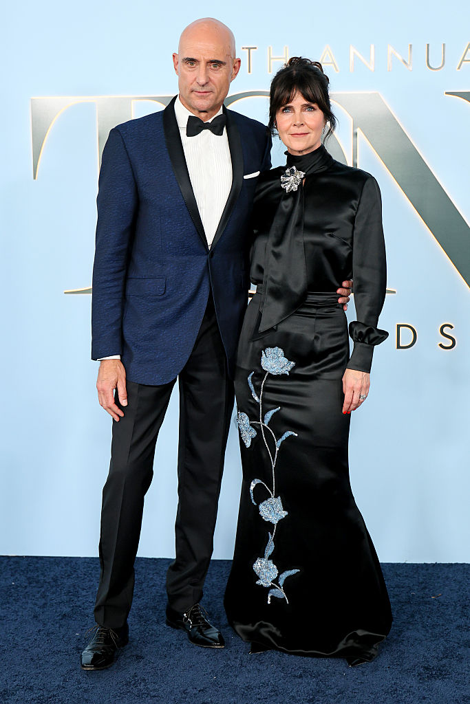 Mark Strong and Liza Marshall