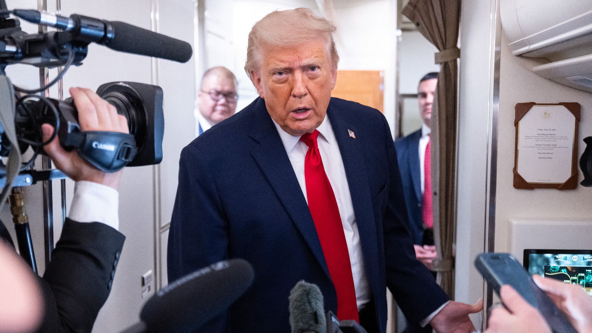 Trump Questions the Results