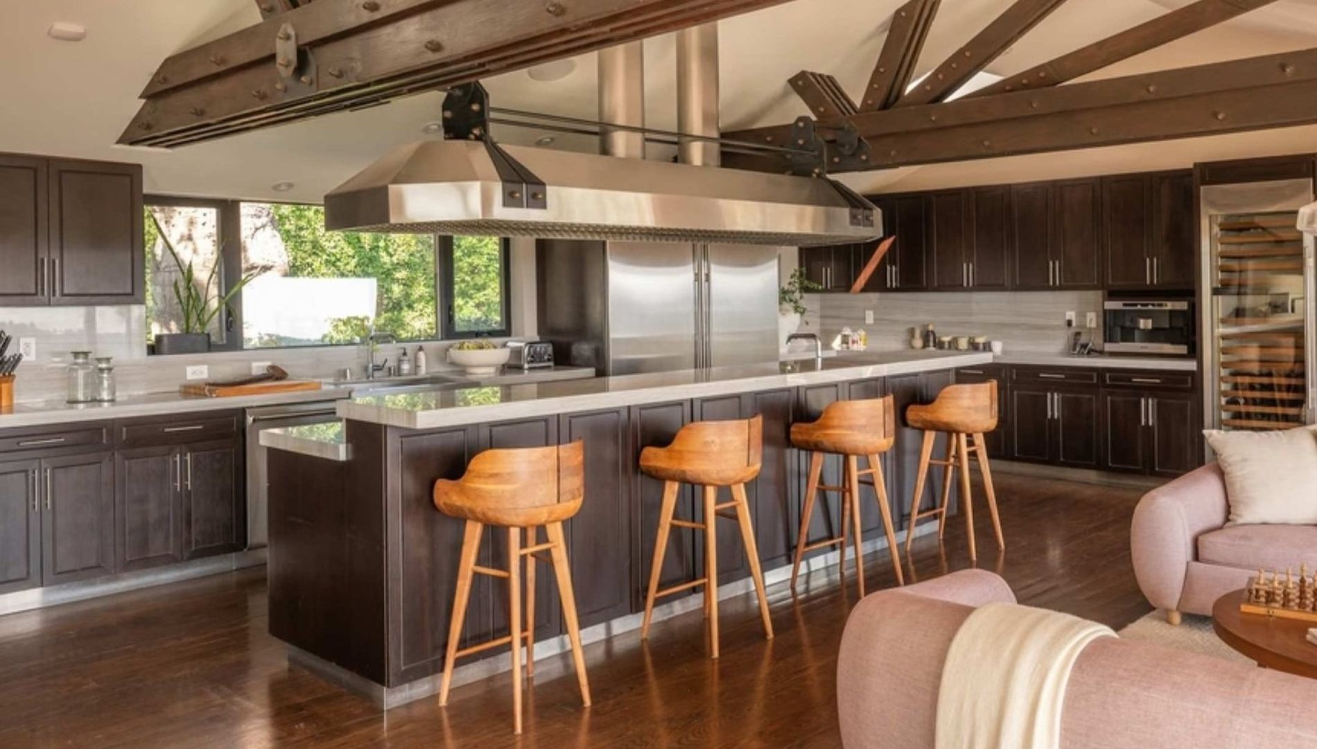 The main kitchen