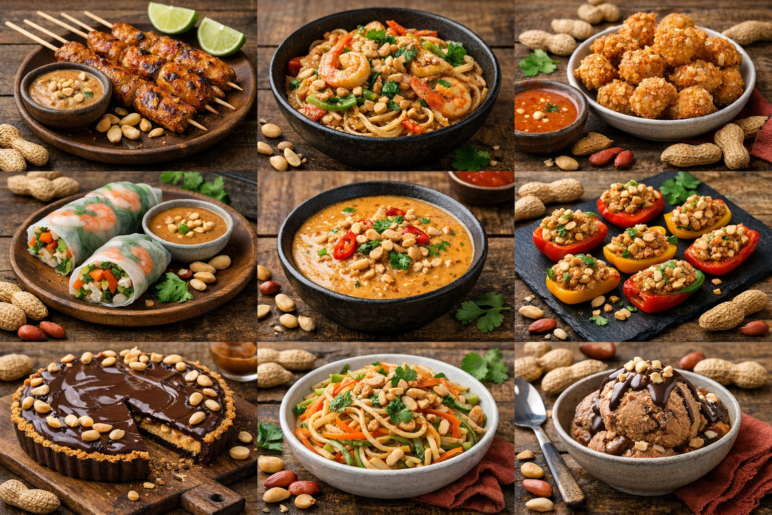 Découvrez 8 recettes savoureuses aux arachides