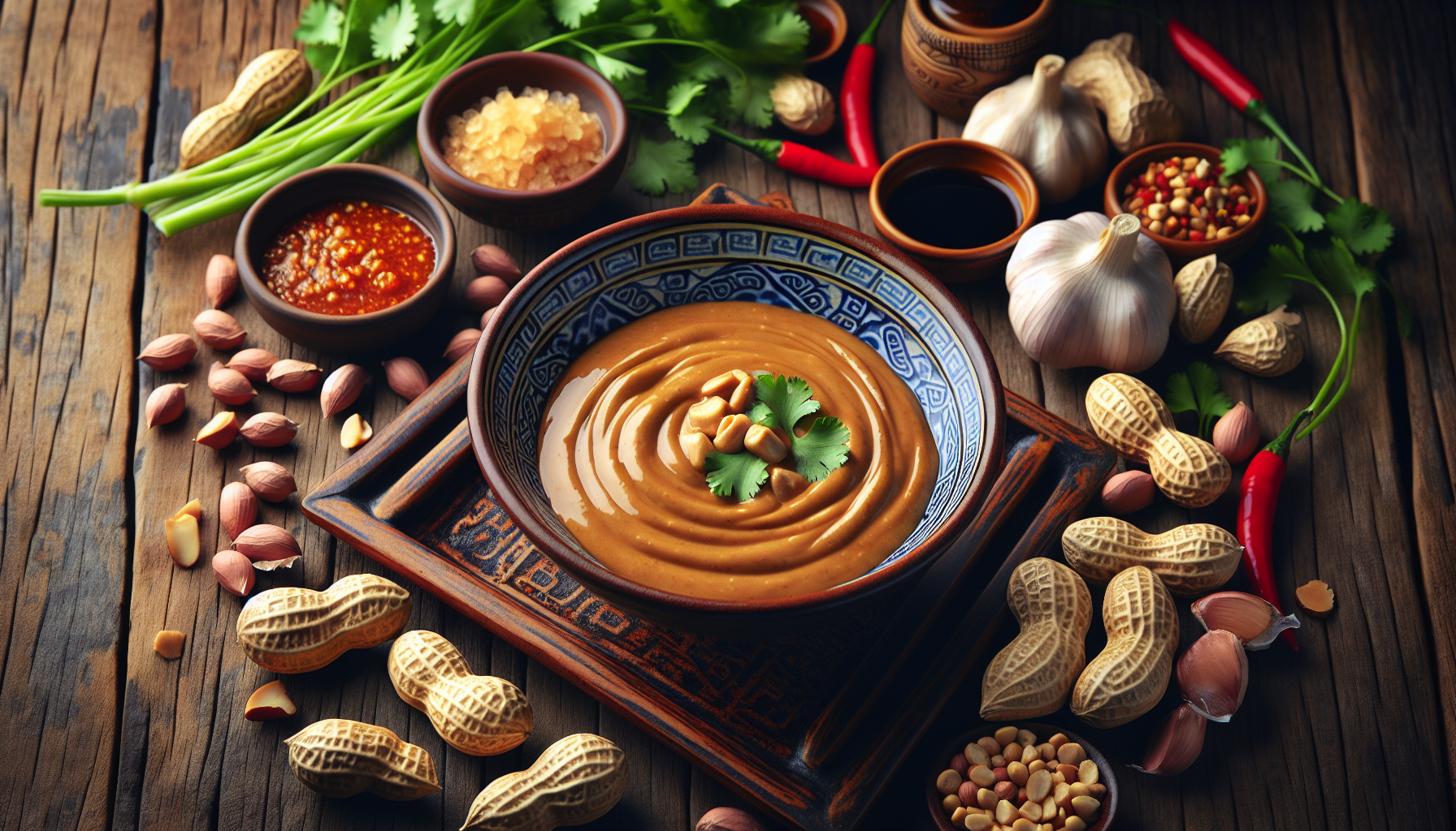 Sauce aux arachides asiatique