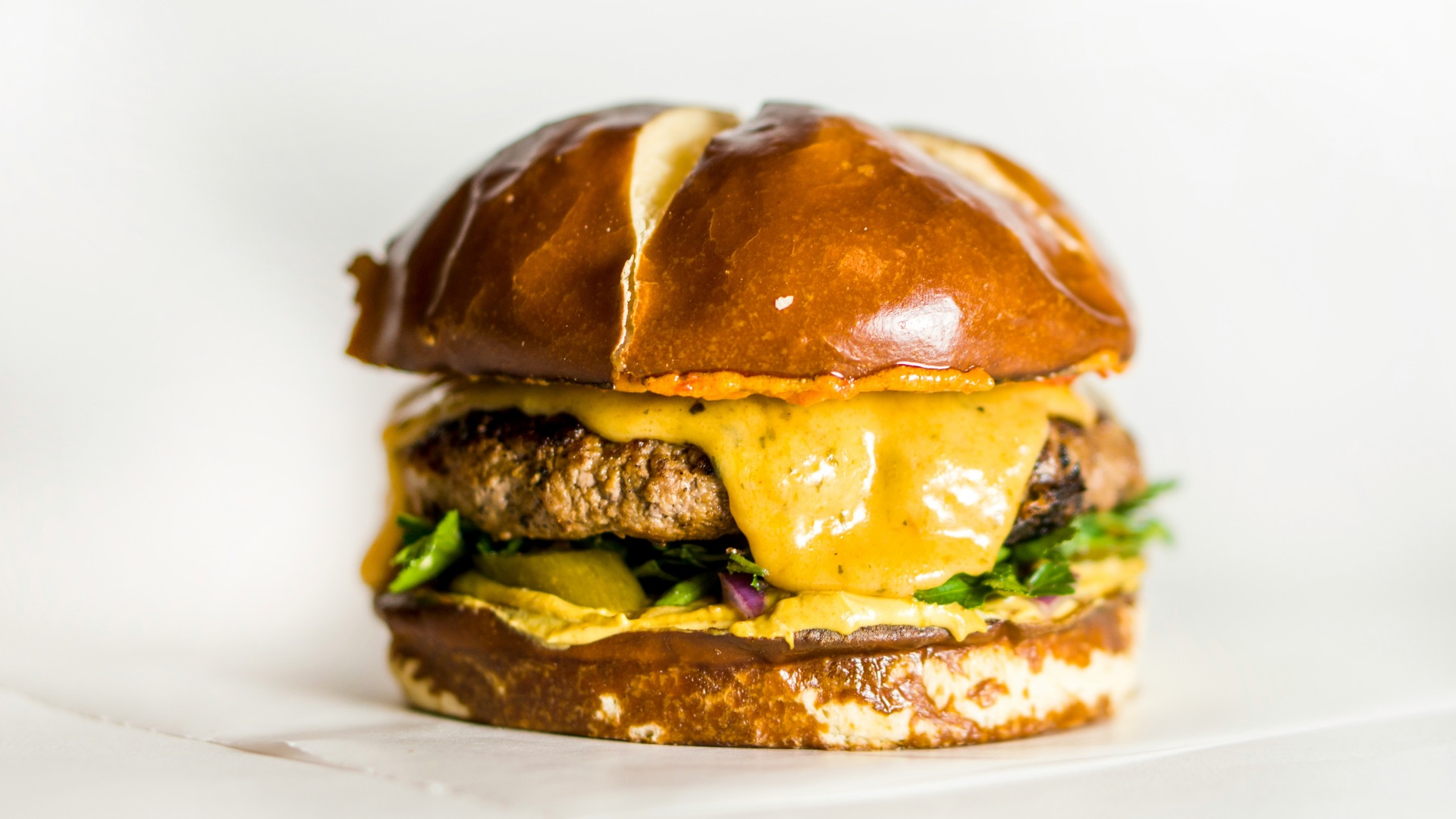 16. Les cheeseburgers de fast-food
