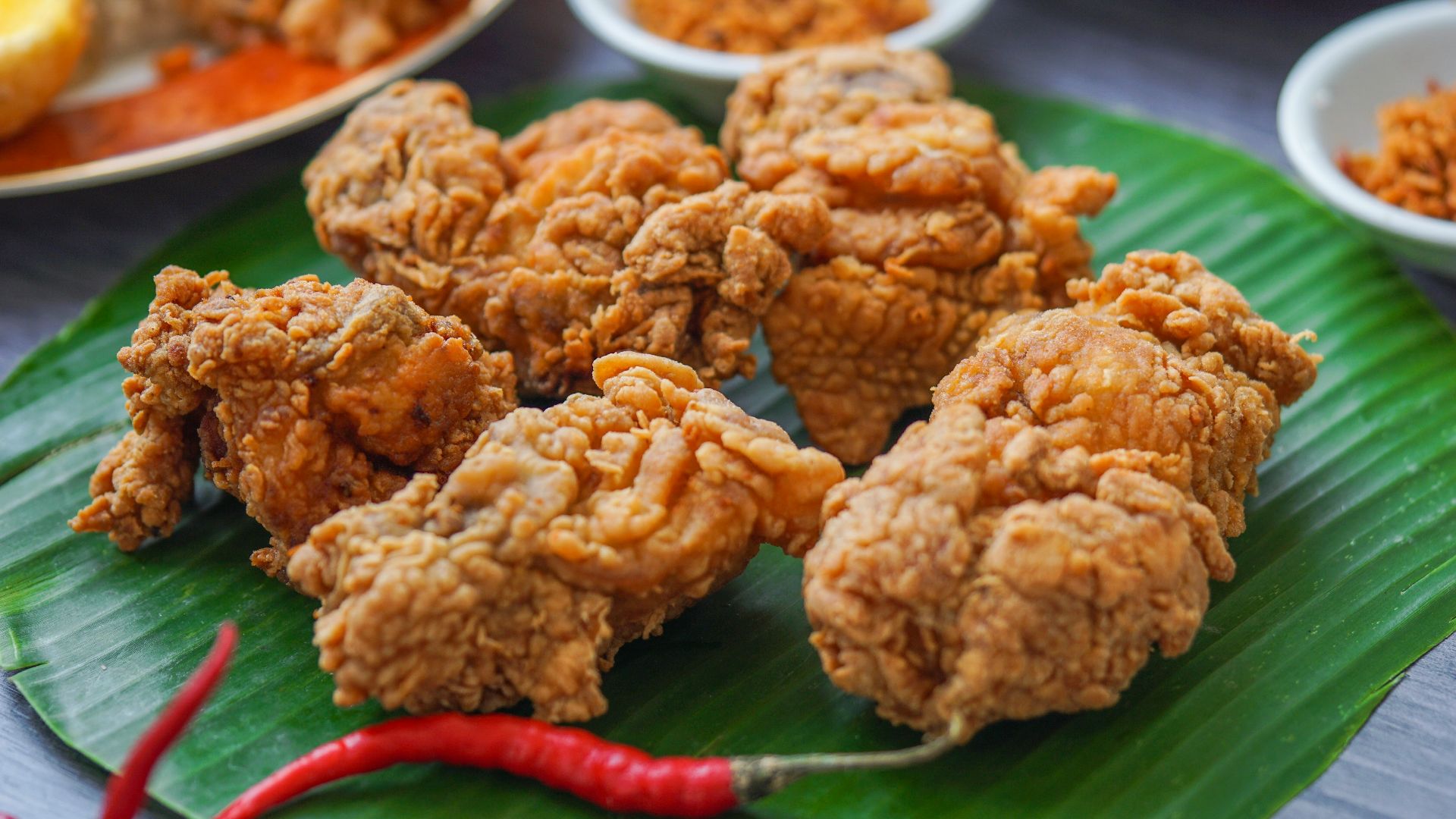 17. Poulet frit