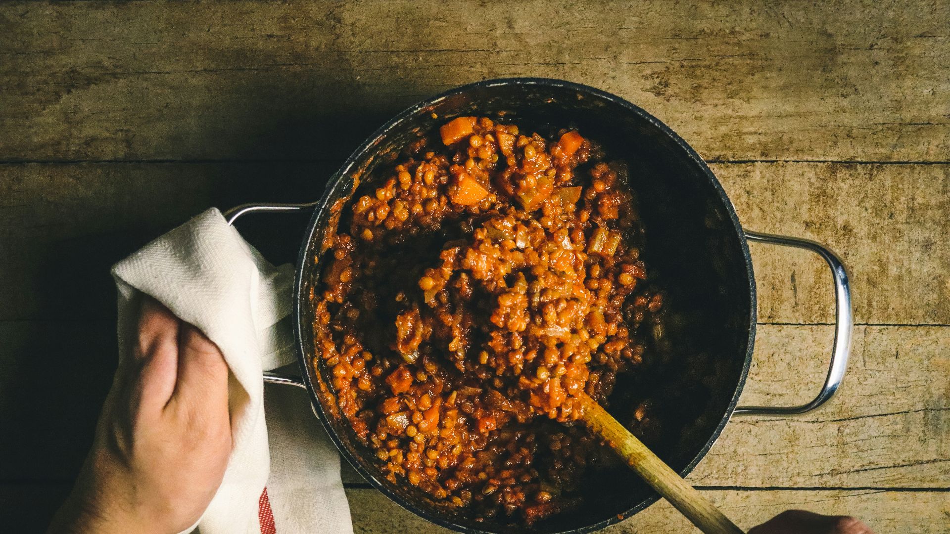 10. Bolognese aux lentilles
