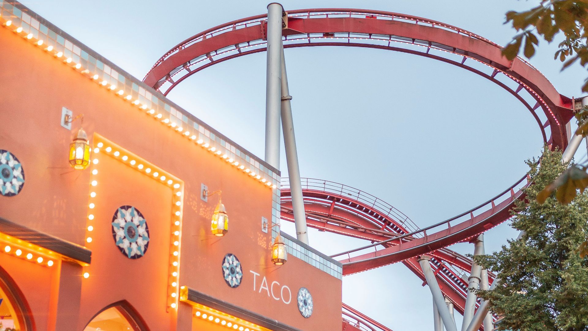 20. Le restaurant « Rollercoaster »